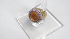 Vintage 22K Fine Gold 1852 Liberty Head Ring