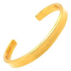 Vintage 22K Yellow Gold Cuff Bracelet