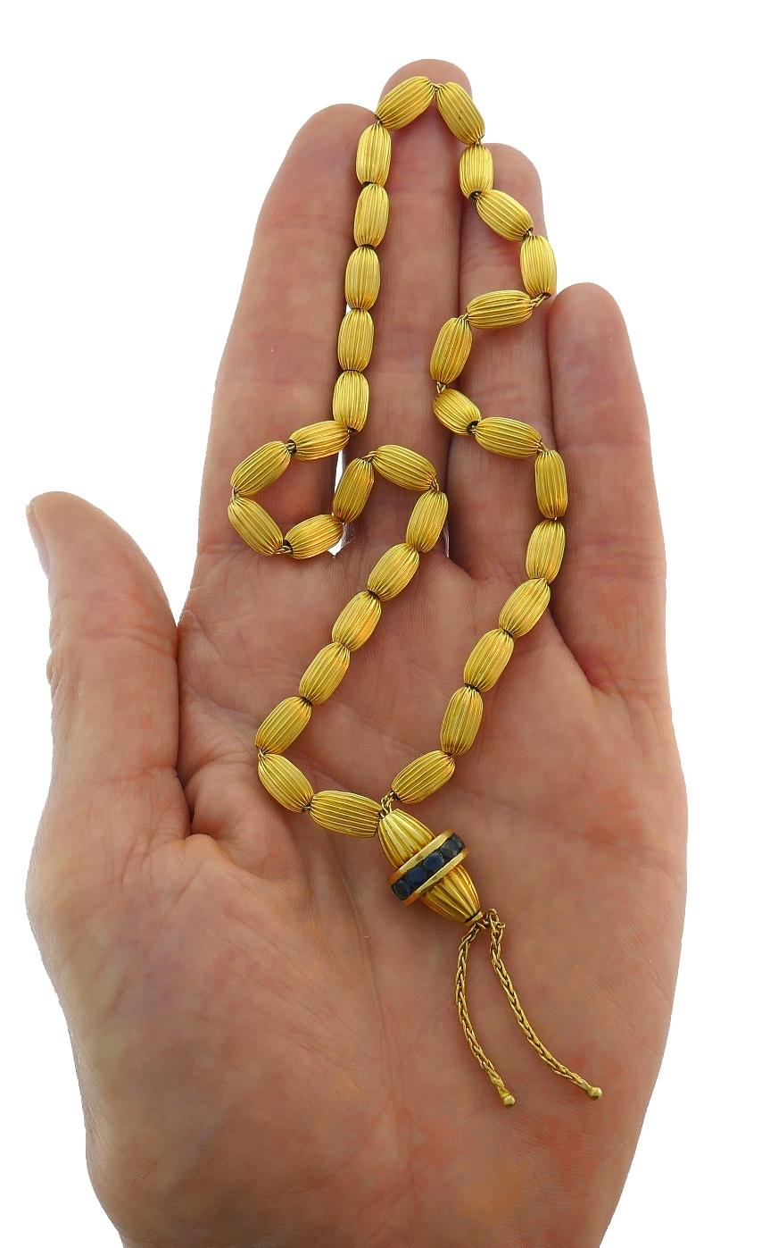 gold prayer beads