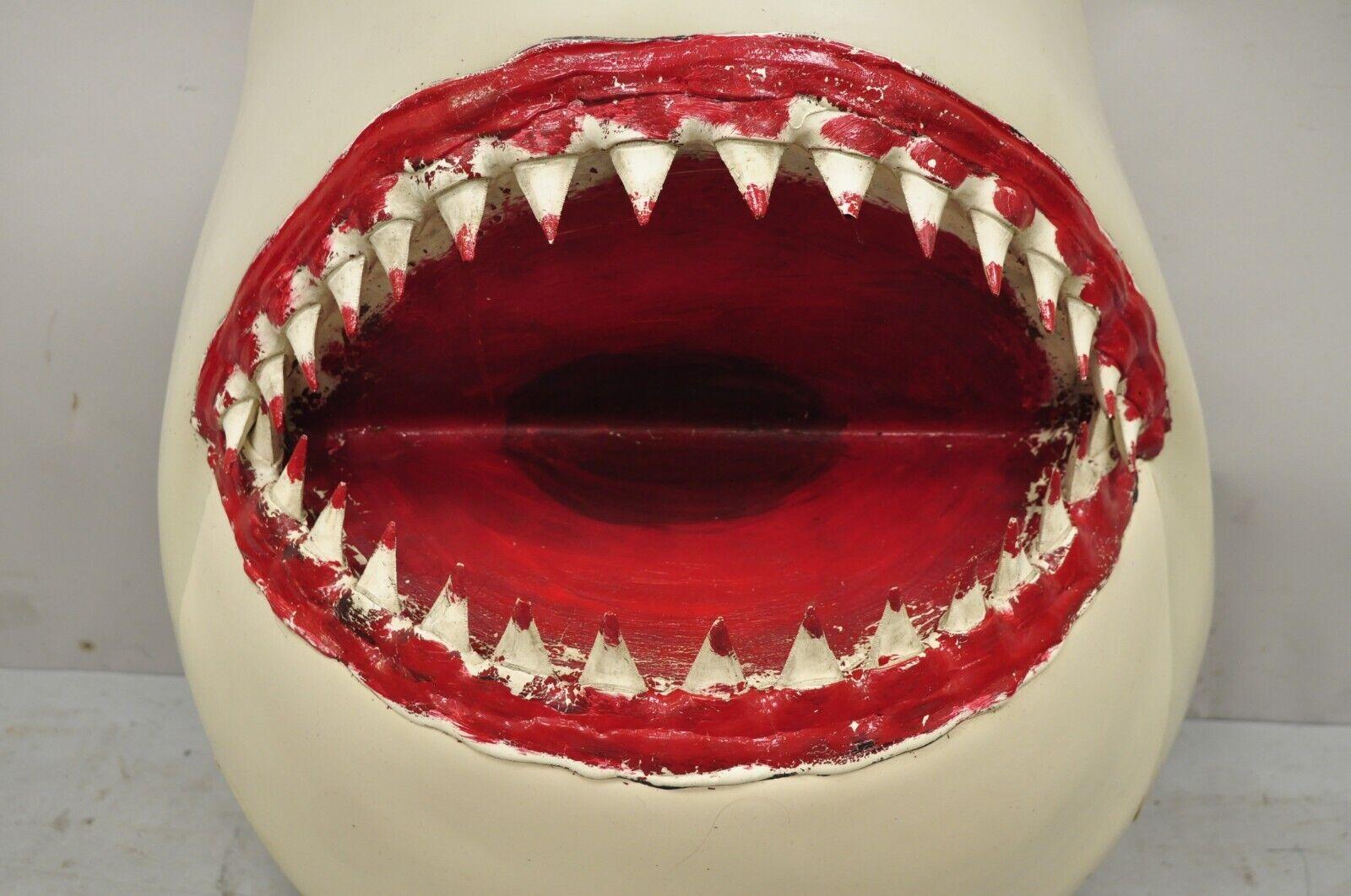 Geformte Gummi Jaws Große weiße Hai Replica Film Prop, Vintage (Moderne) im Angebot