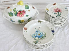 Vintage 28-Piece Set of Villeroy & Boch Porcelain in Bouquet Pattern