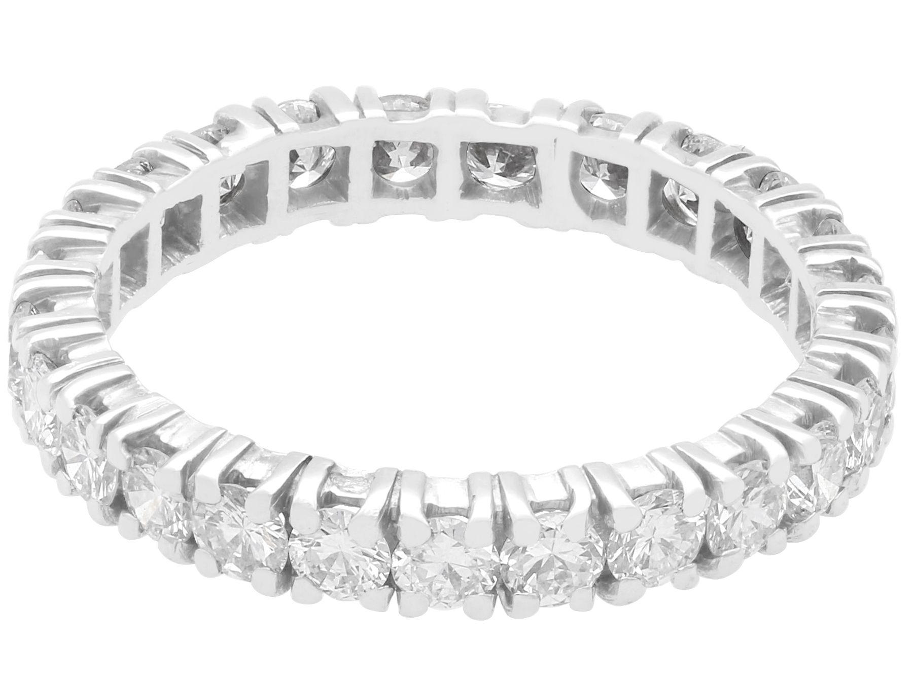 vintage diamond eternity ring