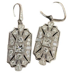 Pendientes de diamantes