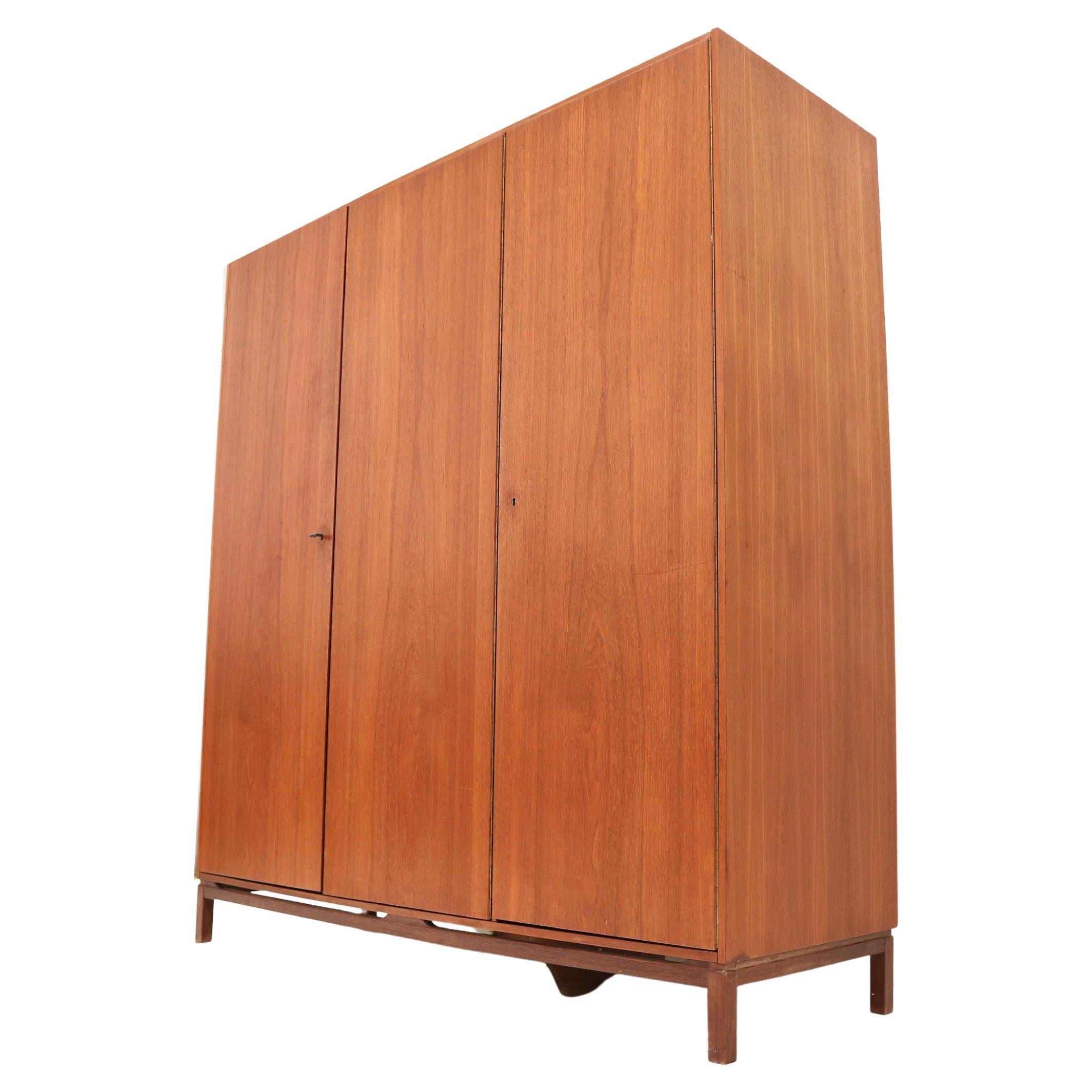 Vintage 3-door wardrobe made in the 60s