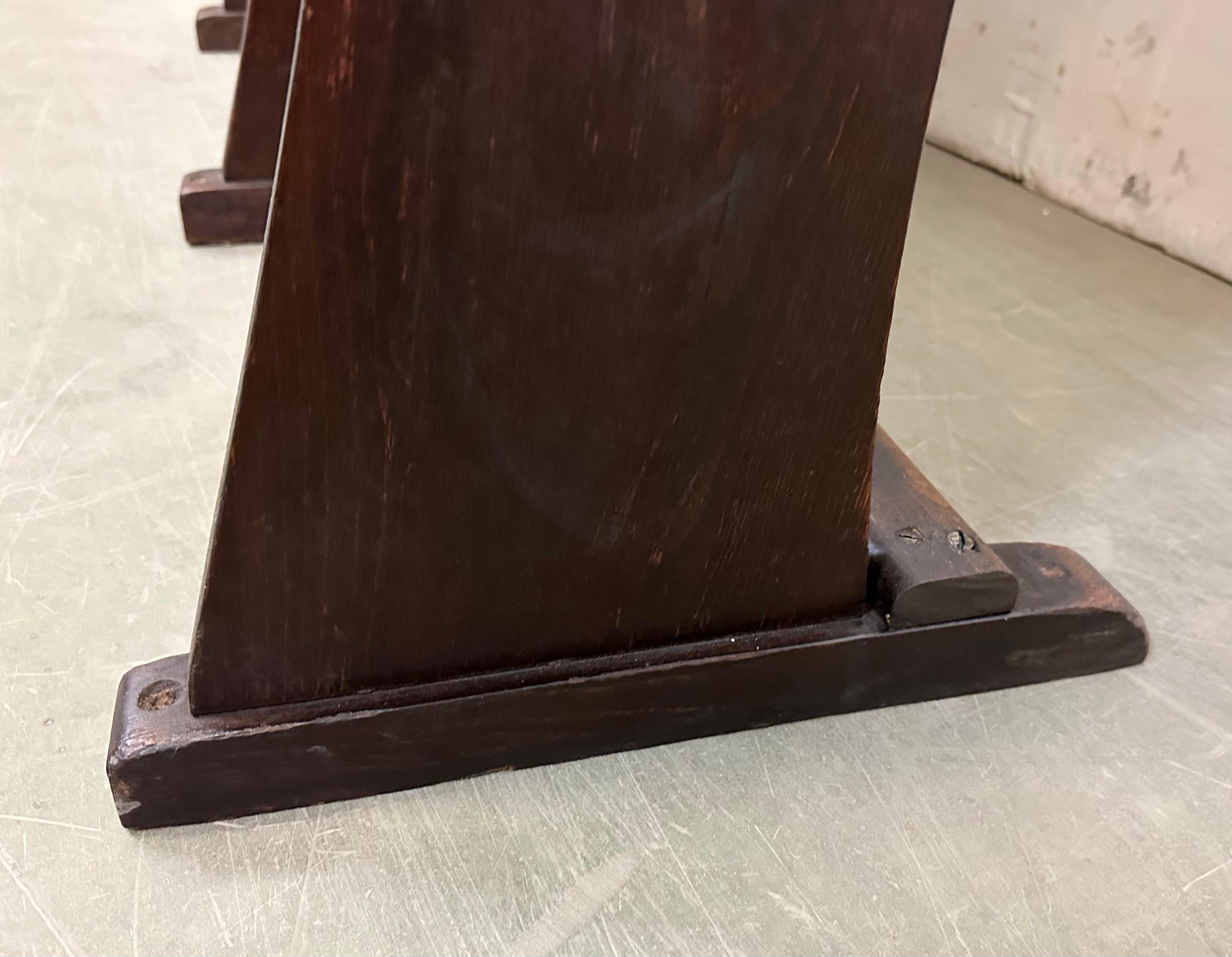 Vintage 3-Seat Cinema Bench from Thonet, 1950s In Good Condition In Kojetice, CZ