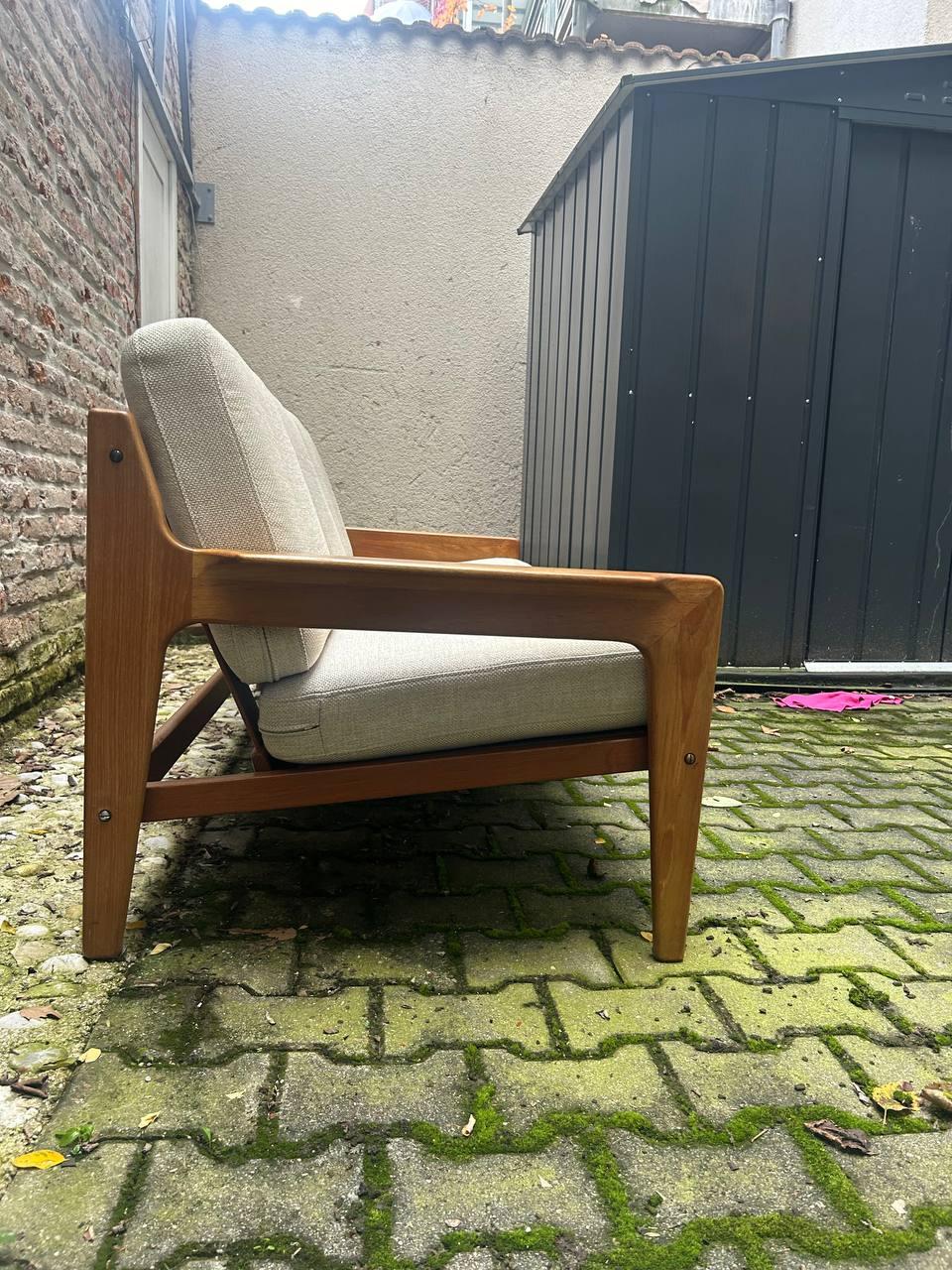 Vintage 3-Seater Sofa by Arne Wahl Iverson for KOMFORT In Good Condition For Sale In Gießen, DE