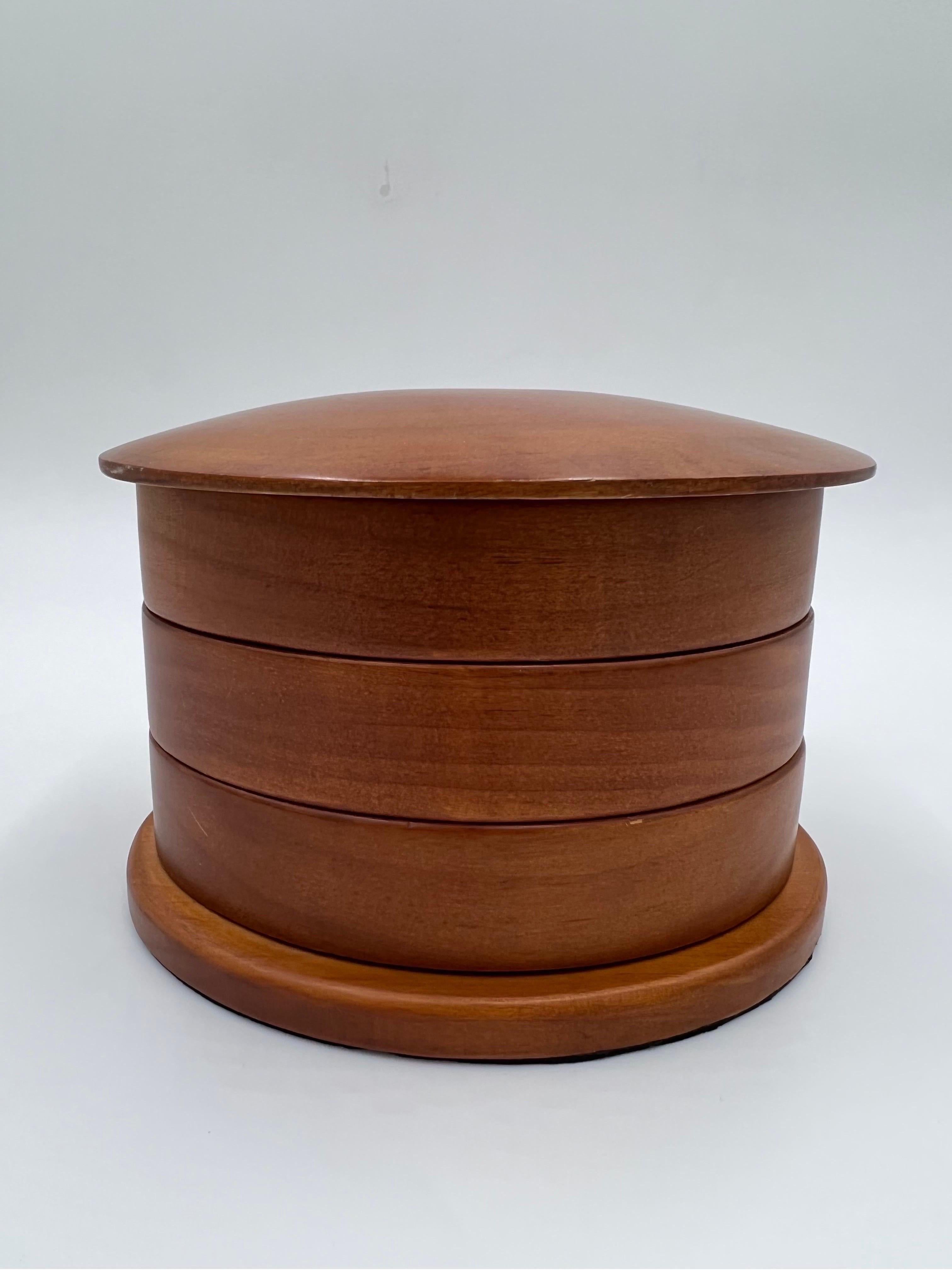 swivel jewelry box