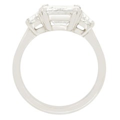 Vintage 3.01 Carat Diamond Solitaire Ring, c.1950s