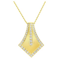 Vintage 3.04 Carat Diamond Pendant For Her