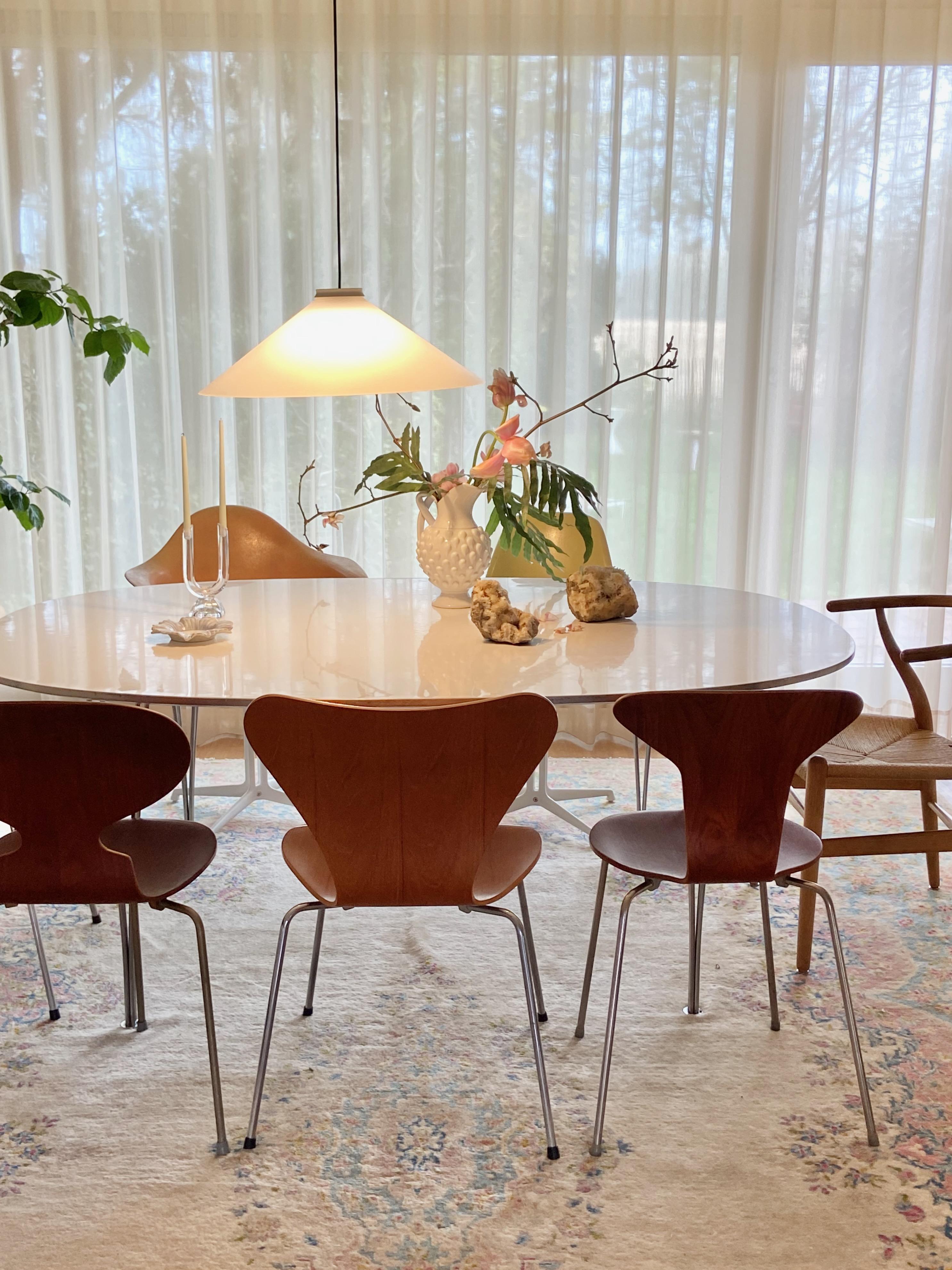 Vintage 3105 Dining Chair by Arne Jacobsen for Fritz Hansen, Denmark 3