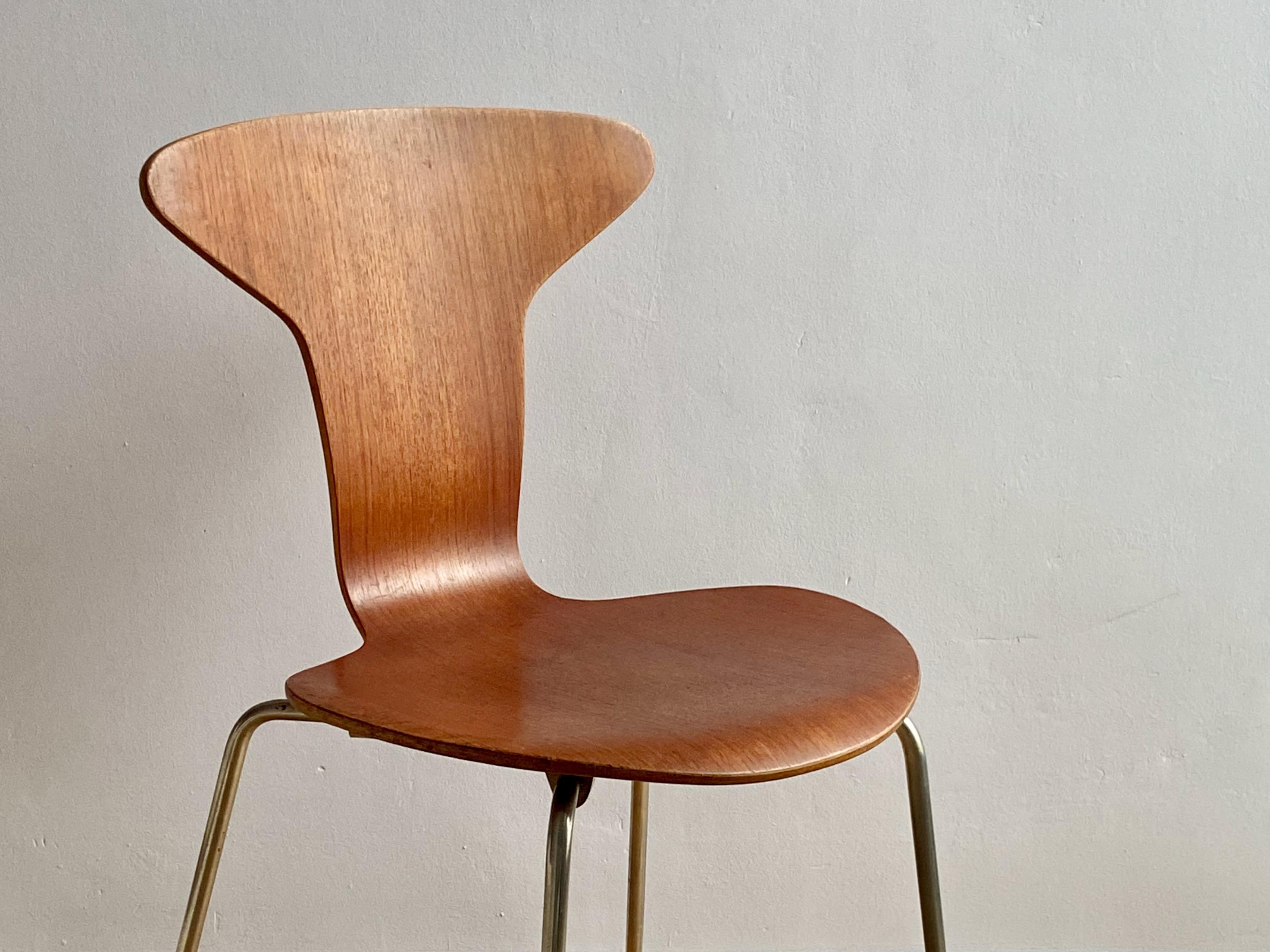 Vintage 3105 Dining Chair by Arne Jacobsen for Fritz Hansen, Denmark 5