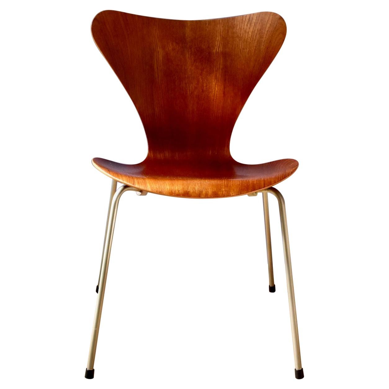 Vintage 3107 Dining Chair by Arne Jacobsen for Fritz Hansen, Denmark