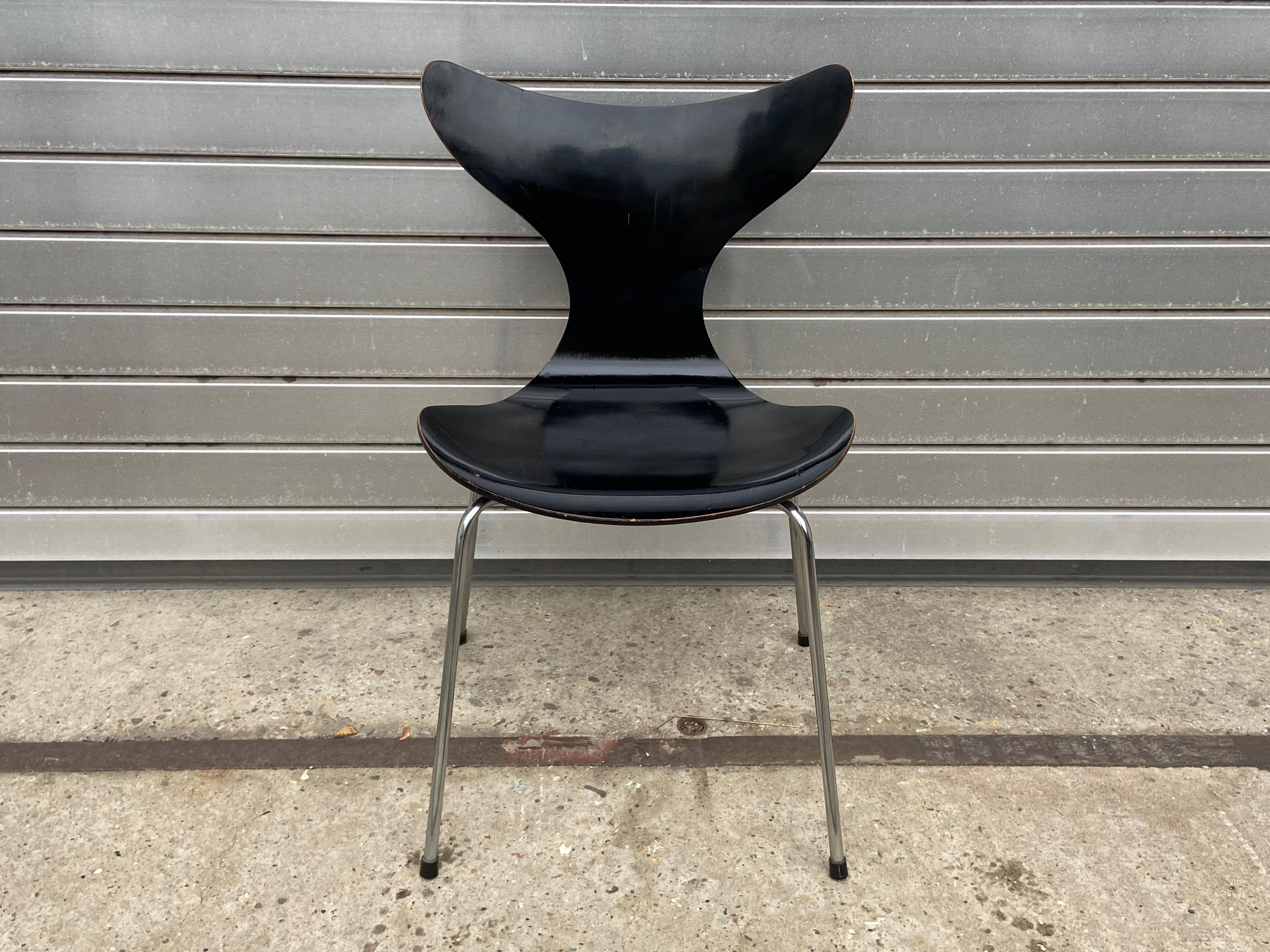 Vintage 3108 Seagull Dining Chair by Arne Jacobsen for Fritz Hansen, Denmark For Sale 2