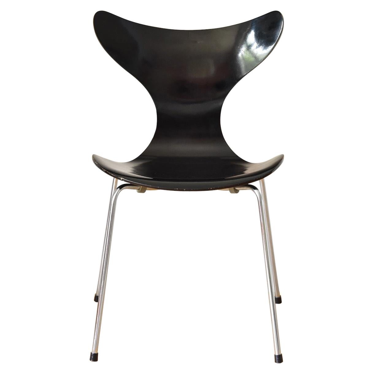 Chaise de salle à manger vintage Seagull 3108 d'Arne Jacobsen pour Fritz Hansen, Danemark