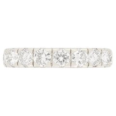 Vintage 3.24ct Diamond Full Eternity Ring, c.1950s