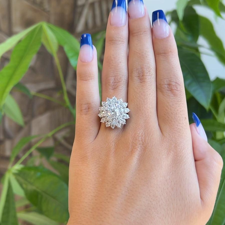 1.7 oval diamond on hand