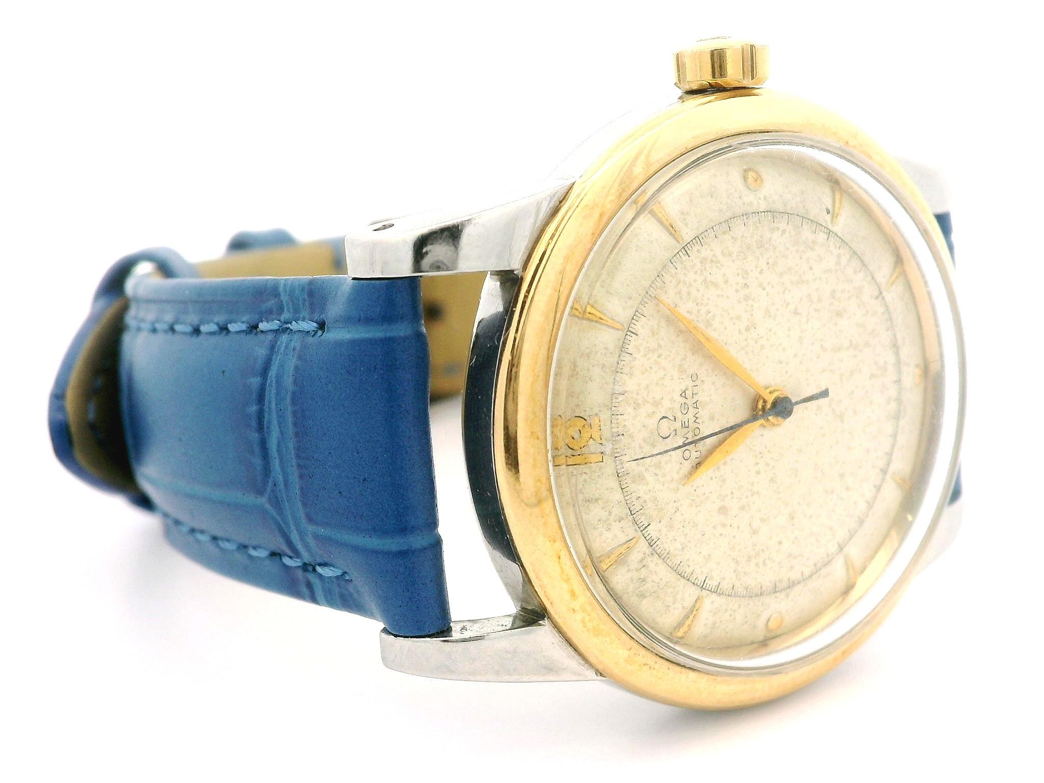 Vintage 34mm Omega Seamaster 17j Bumper Automatic Wrist Watch Ref. 2577 Cal. 351 3
