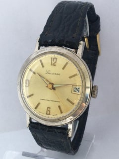 Vintage Swiss Mechanical with Sweep Seconds Watch