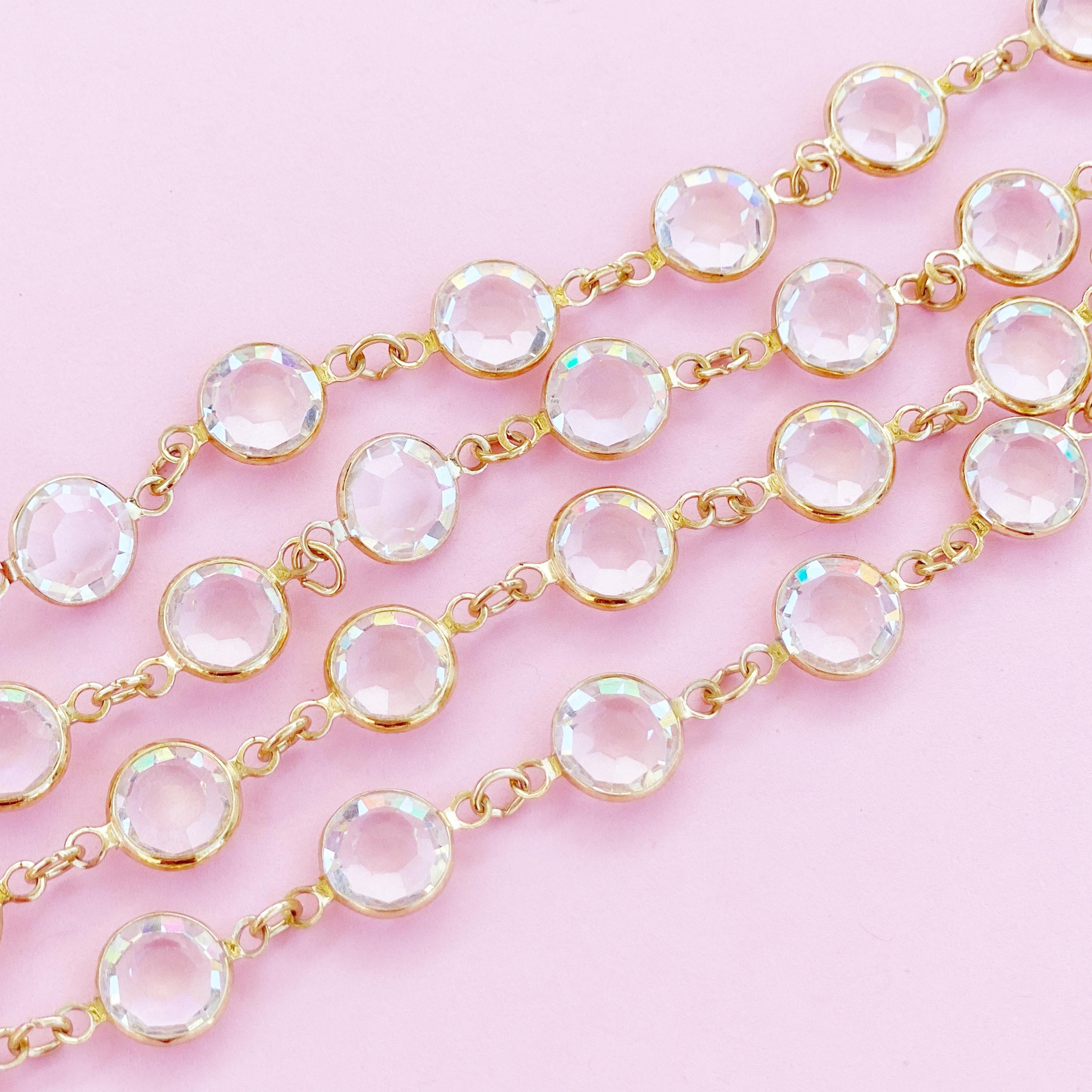swarovski station necklace