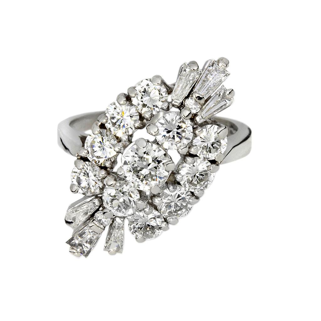 3.85 carat diamond ring