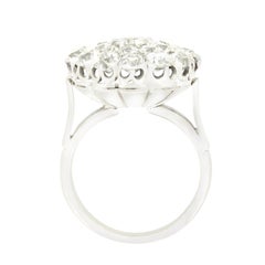 Vintage 3.90ct Diamond Cluster Ring, c.1950s
