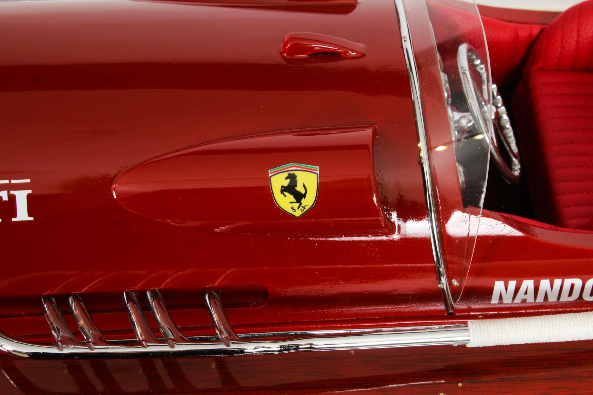 Modellino d'epoca di un idrovolante Ferrari Arno XI del 1954 lungo 37