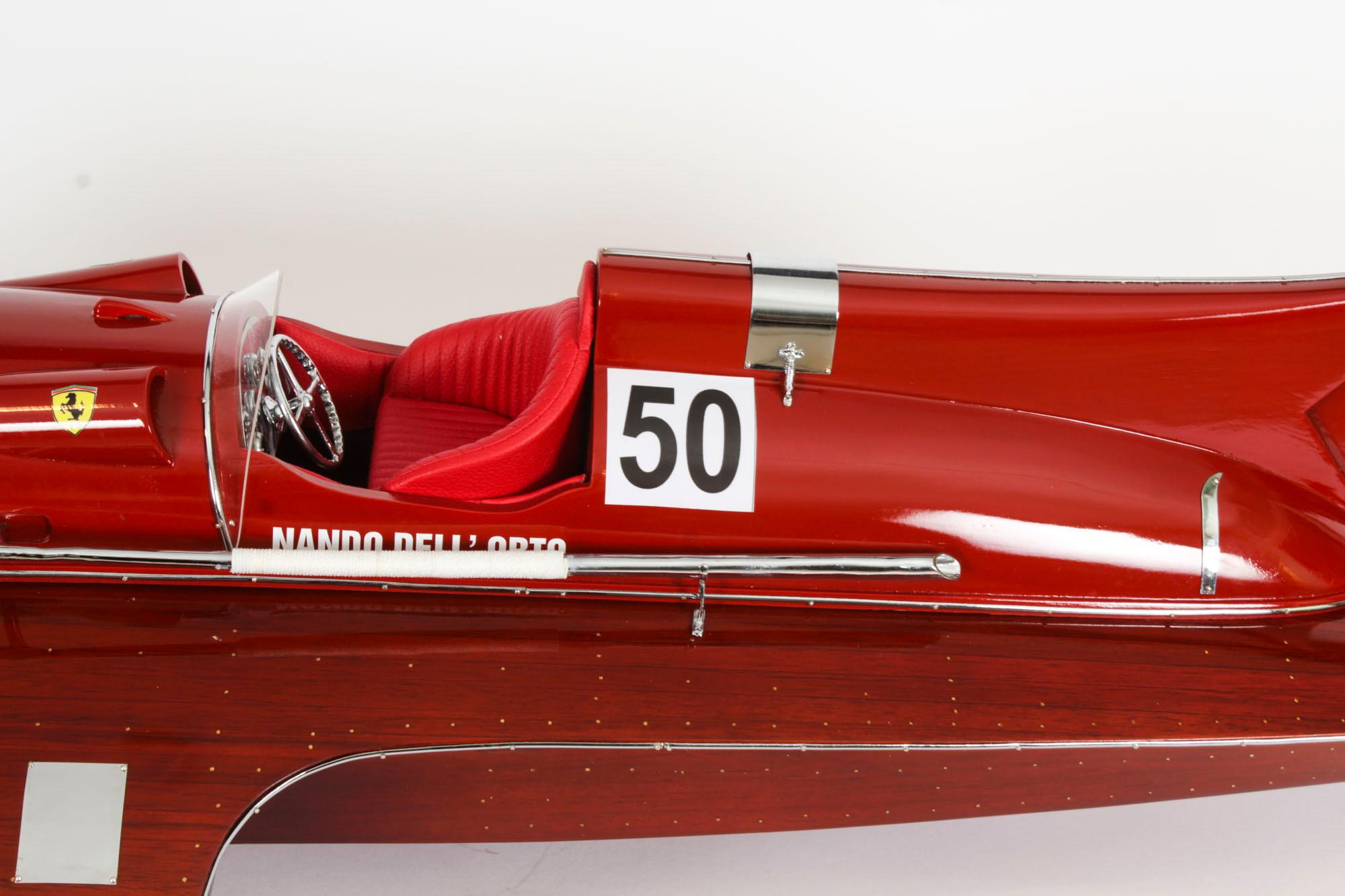 Altro Modellino d'epoca di un idrovolante Ferrari Arno XI del 1954 lungo 37