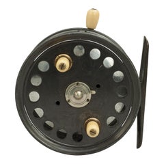 Vintage 4 1/2" Hardy 'Silex' No. 2 Fishing Reel