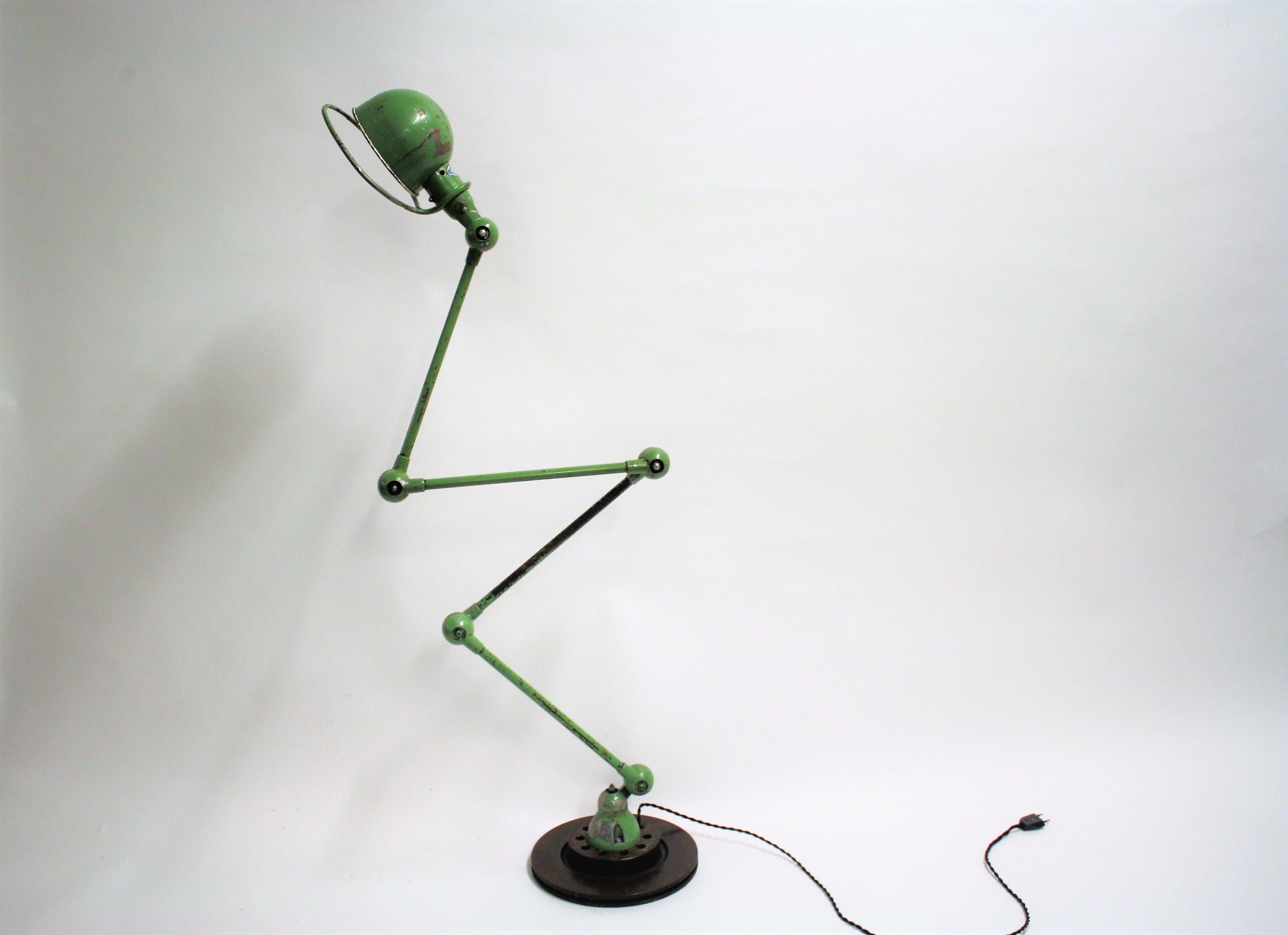Vintage 4-Arm Jielde Industrial Floor Lamp, 1950s 6