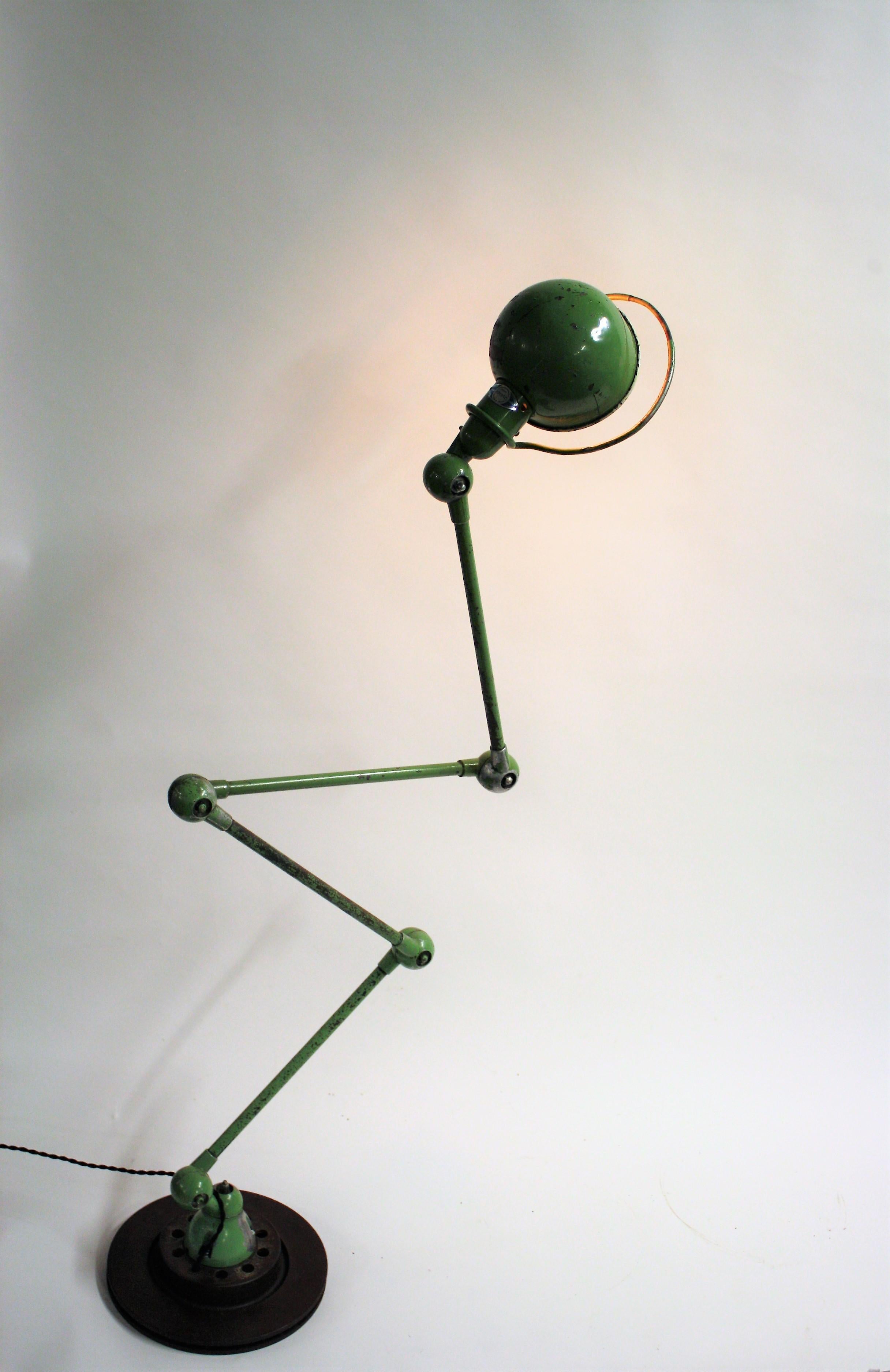 Vintage 4-Arm Jielde Industrial Floor Lamp, 1950s 7