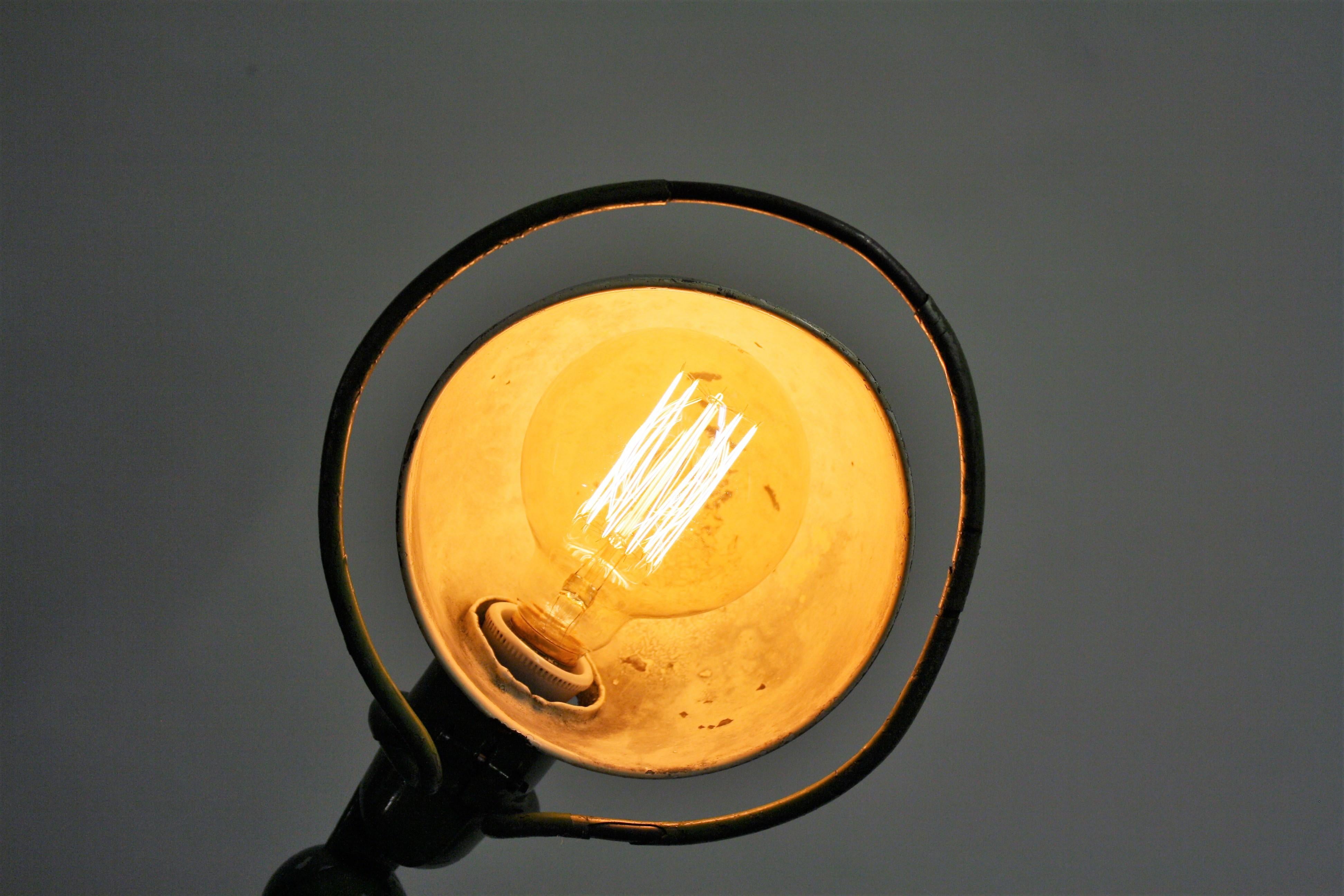 Vintage 4-Arm Jielde Industrial Floor Lamp, 1950s 10