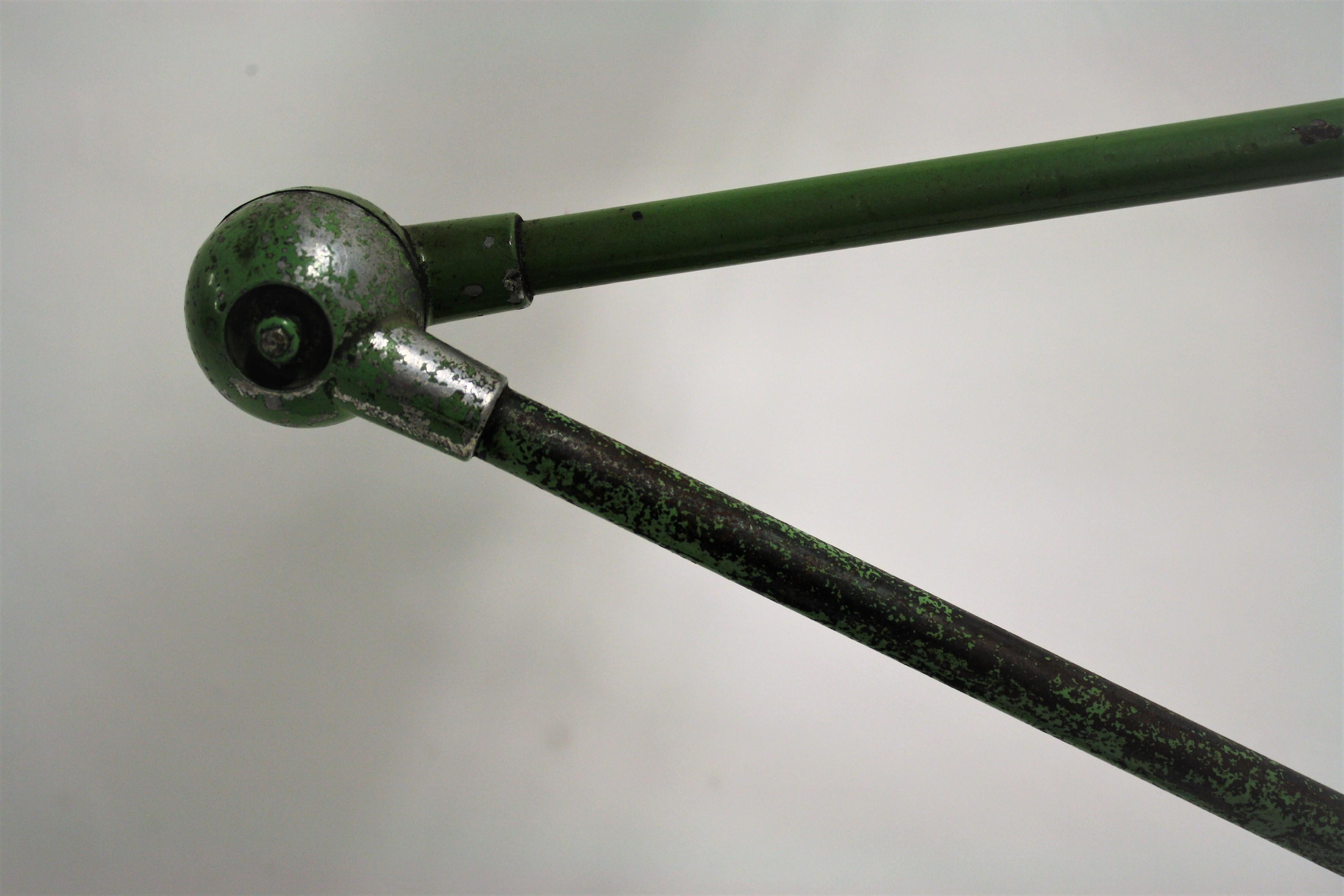 Vintage 4-Arm Jielde Industrial Floor Lamp, 1950s In Good Condition In Leuven, Vlaams Gewest