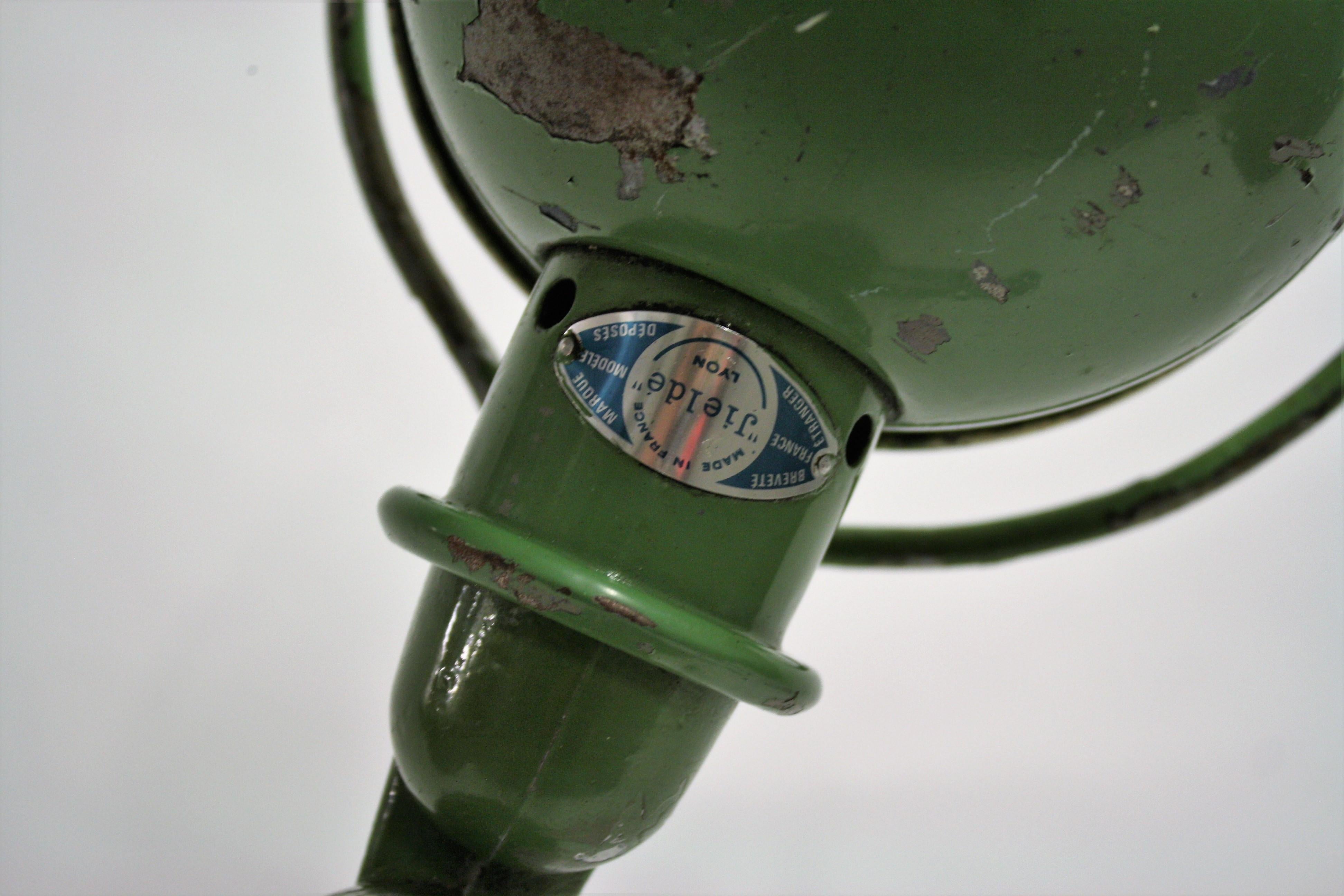 Vintage 4-Arm Jielde Industrial Floor Lamp, 1950s 1