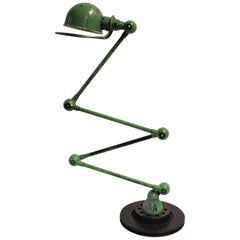 Vintage 4-Arm Jielde Industrial Floor Lamp, 1950s