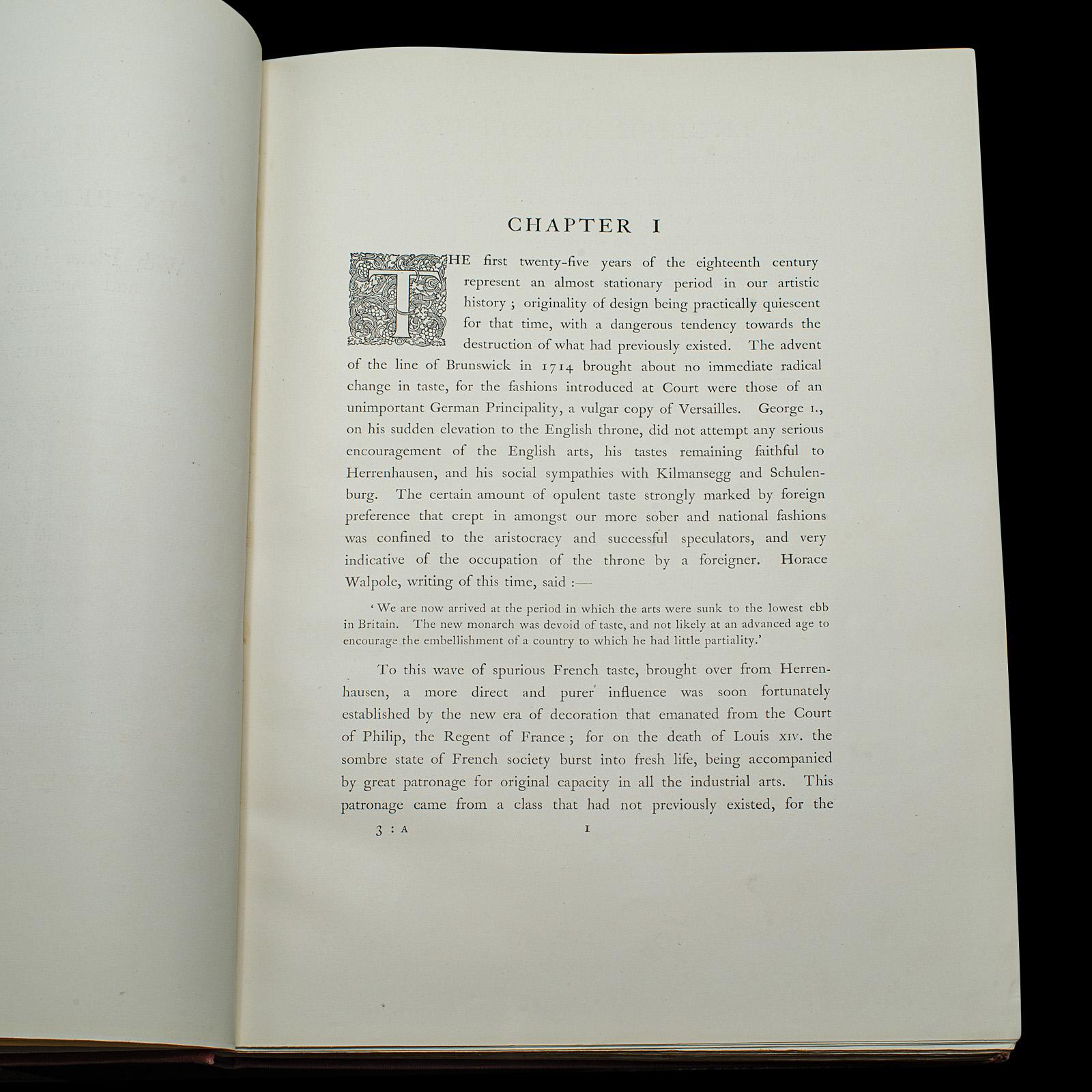 4er-Bücher-Set Vintage-Möbel-Set, Geschichte britischer Möbel, Englisch, Referenz, Macquoid (Britisch) im Angebot