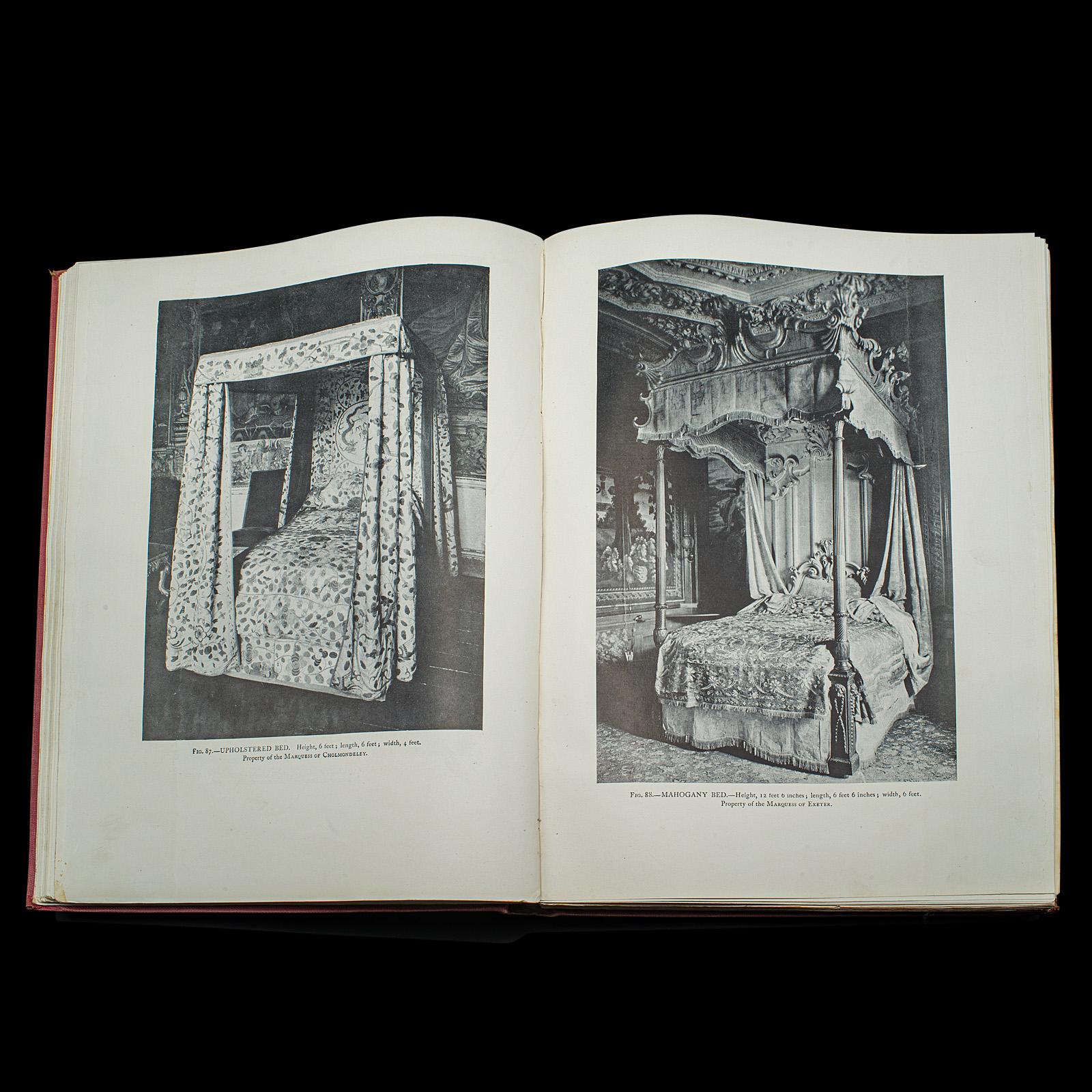 4er-Bücher-Set Vintage-Möbel-Set, Geschichte britischer Möbel, Englisch, Referenz, Macquoid (20. Jahrhundert) im Angebot