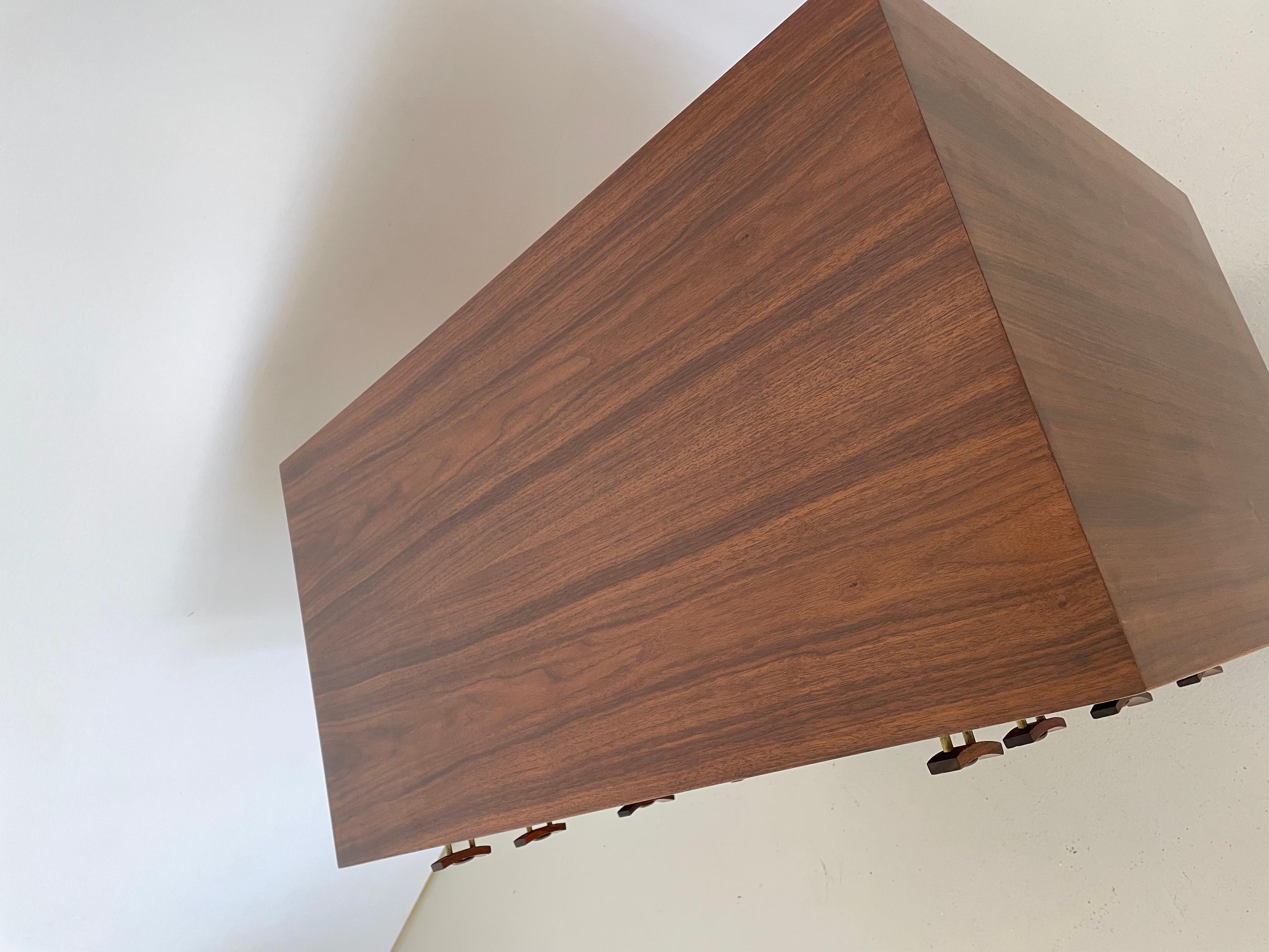 Vintage 4 Drawer Chest by Stanley Young for Glenn of California In Excellent Condition In Denver, CO