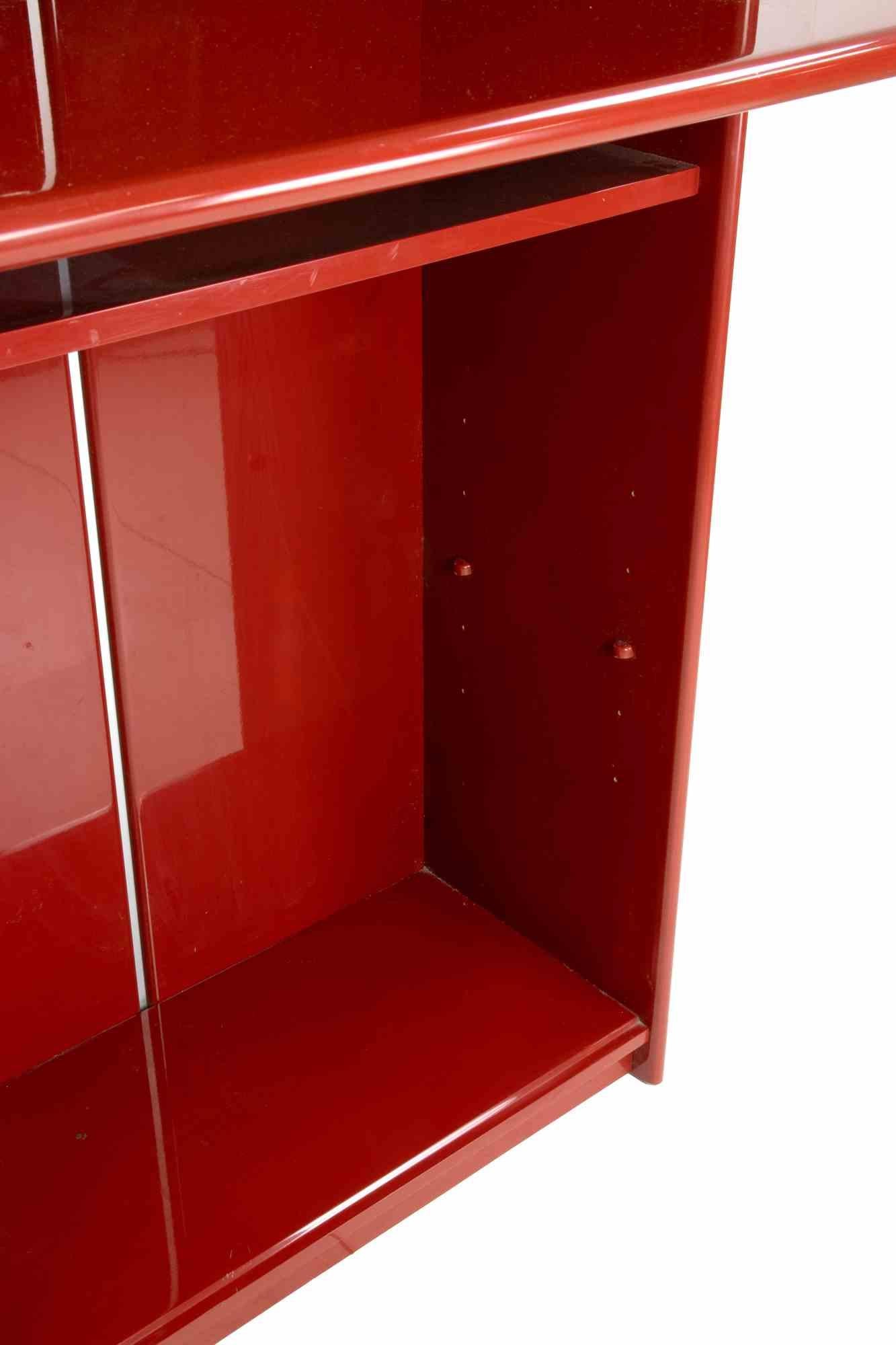 Late 20th Century Vintage 4 Modules Olinto Bookshelf by Kazuhide Takahama, 1970s