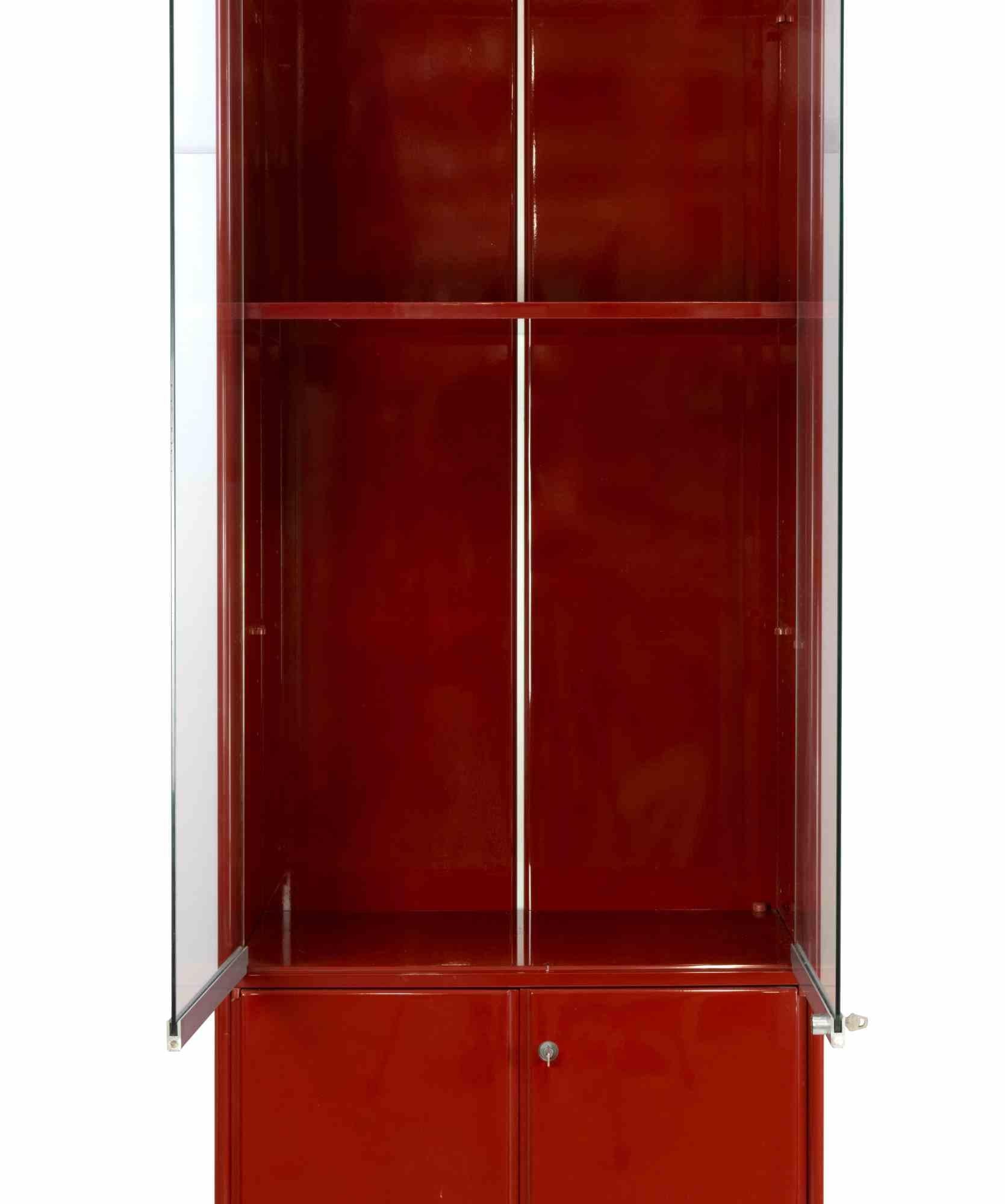 Metal Vintage 4 Modules Olinto Bookshelf by Kazuhide Takahama, 1970s
