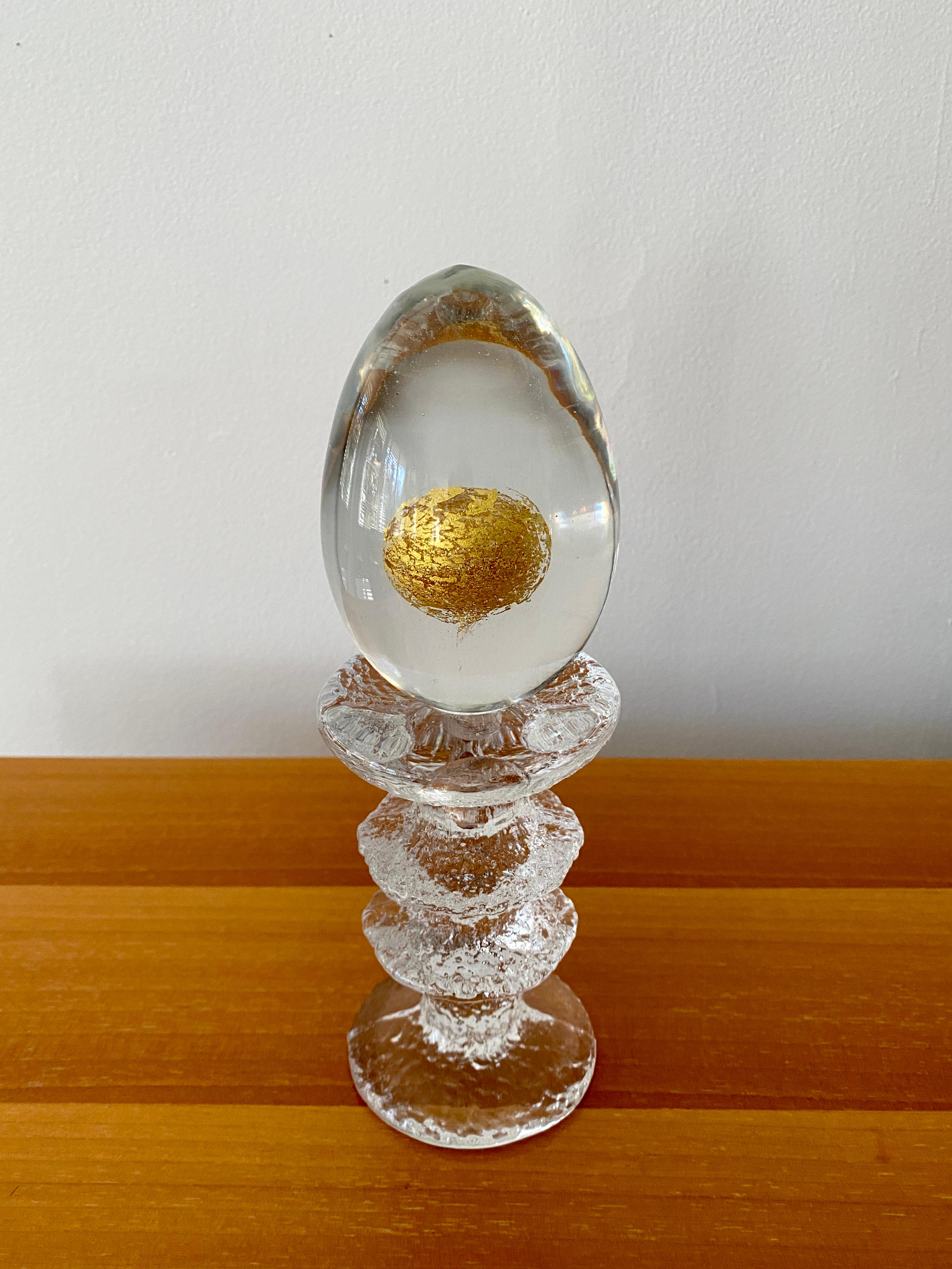 Mid-20th Century Vintage Venini Egg Designed by Tapio Wirkkala For Sale