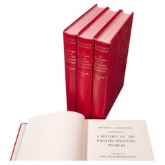 Vintage 4 Vols History of the English Speaking Peoples, Winston Churchill, Book