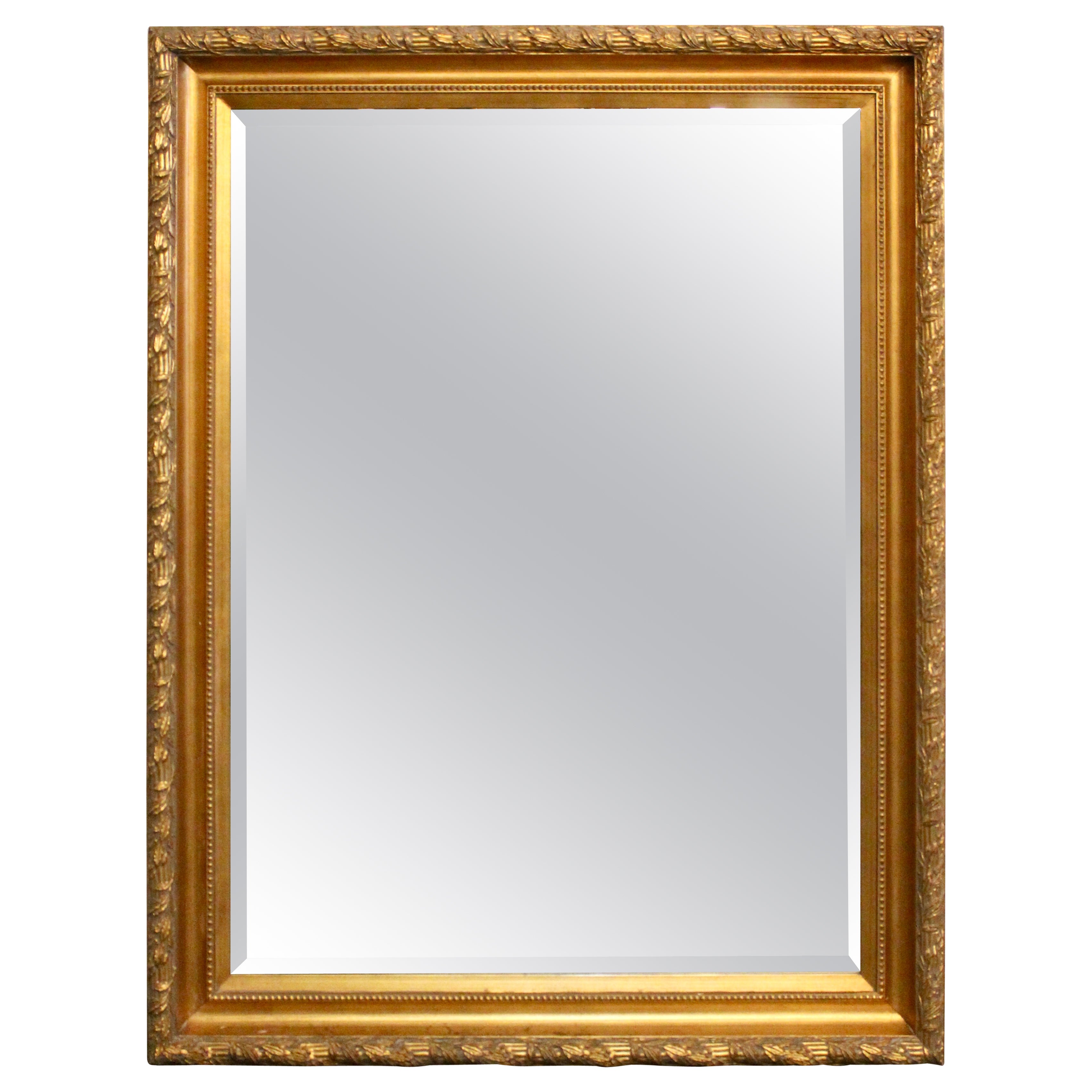 Vintage 44"x56" Laurel Frame Gilt Mirror