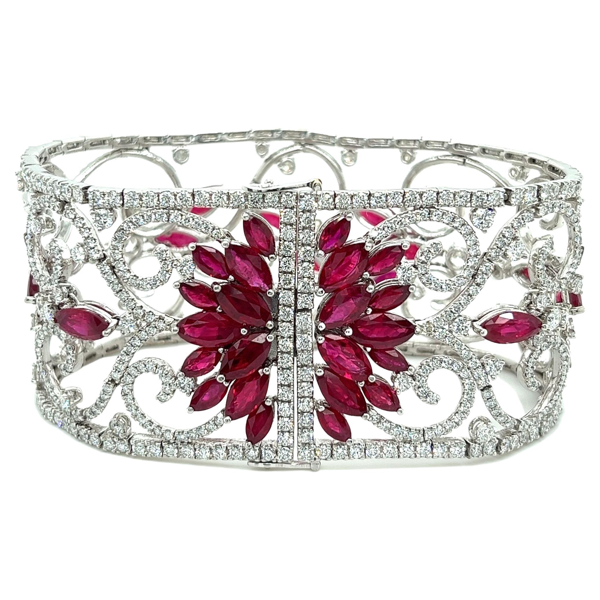 Floral diamond bracelet sales