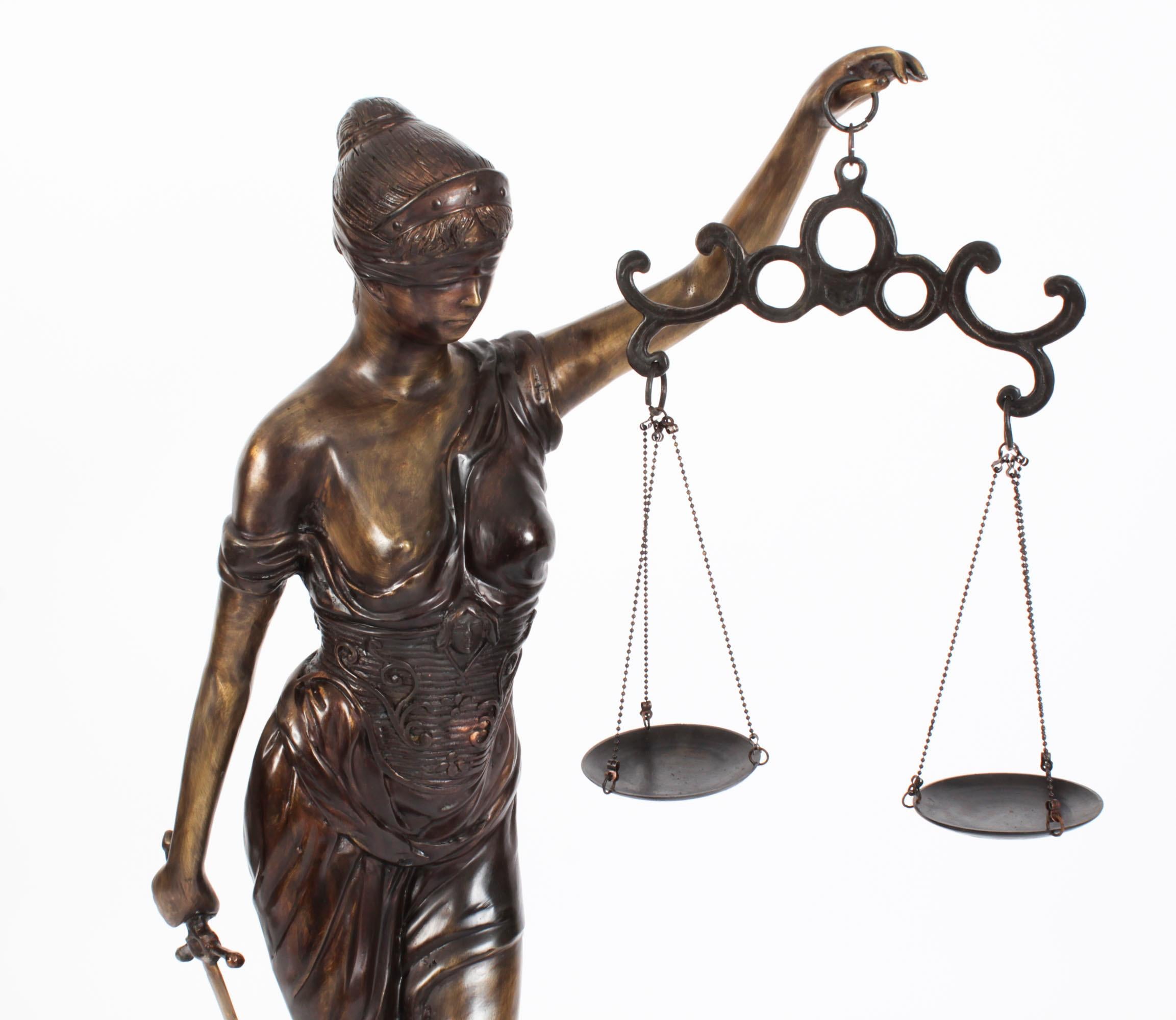 Late 20th Century Vintage 4ft Bronze 