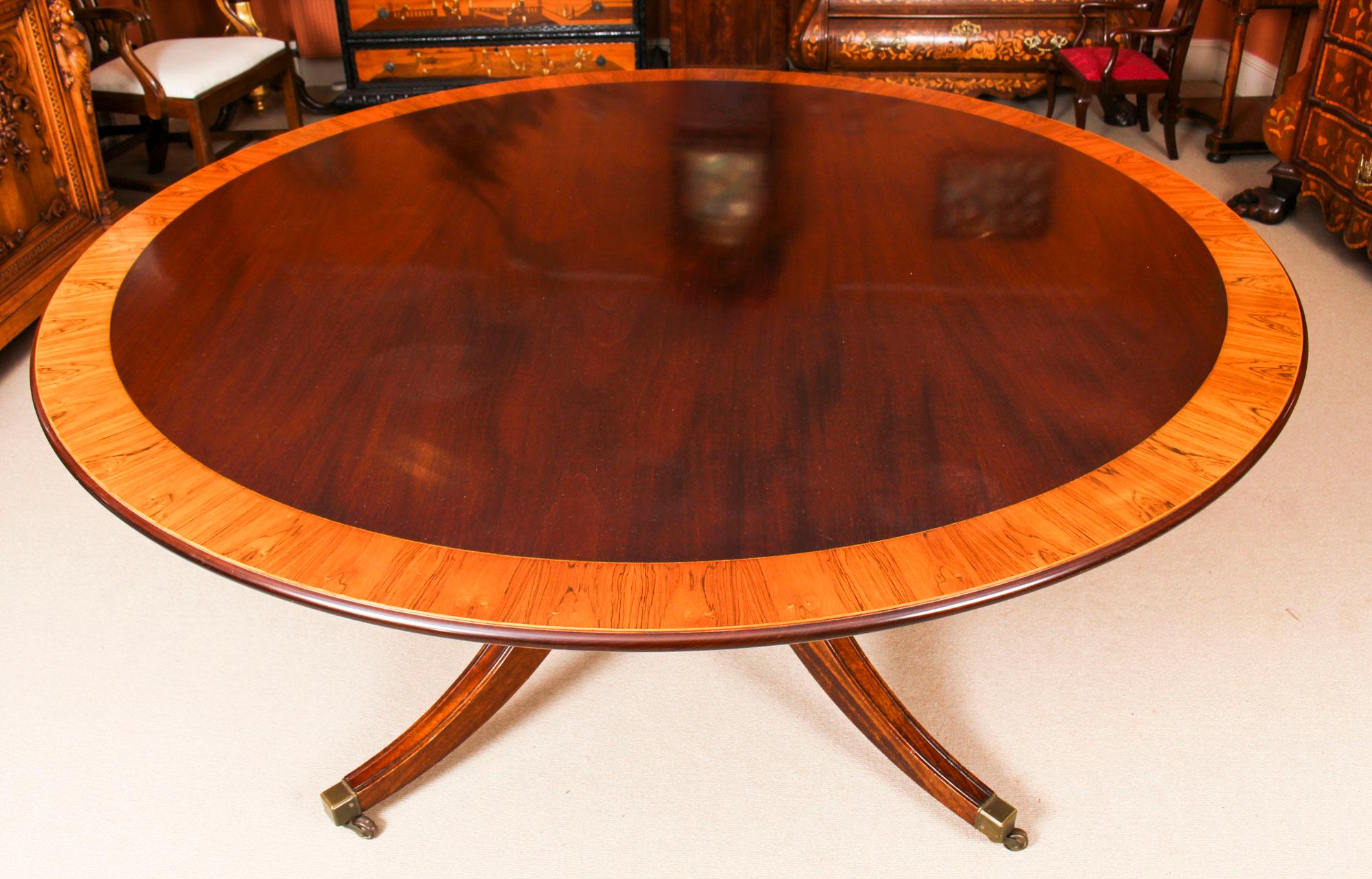 antique round dining table