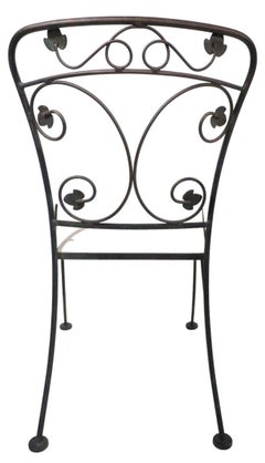 Vintage 5 pc Garden Patio Poolside Dinette Set att. to Salterini