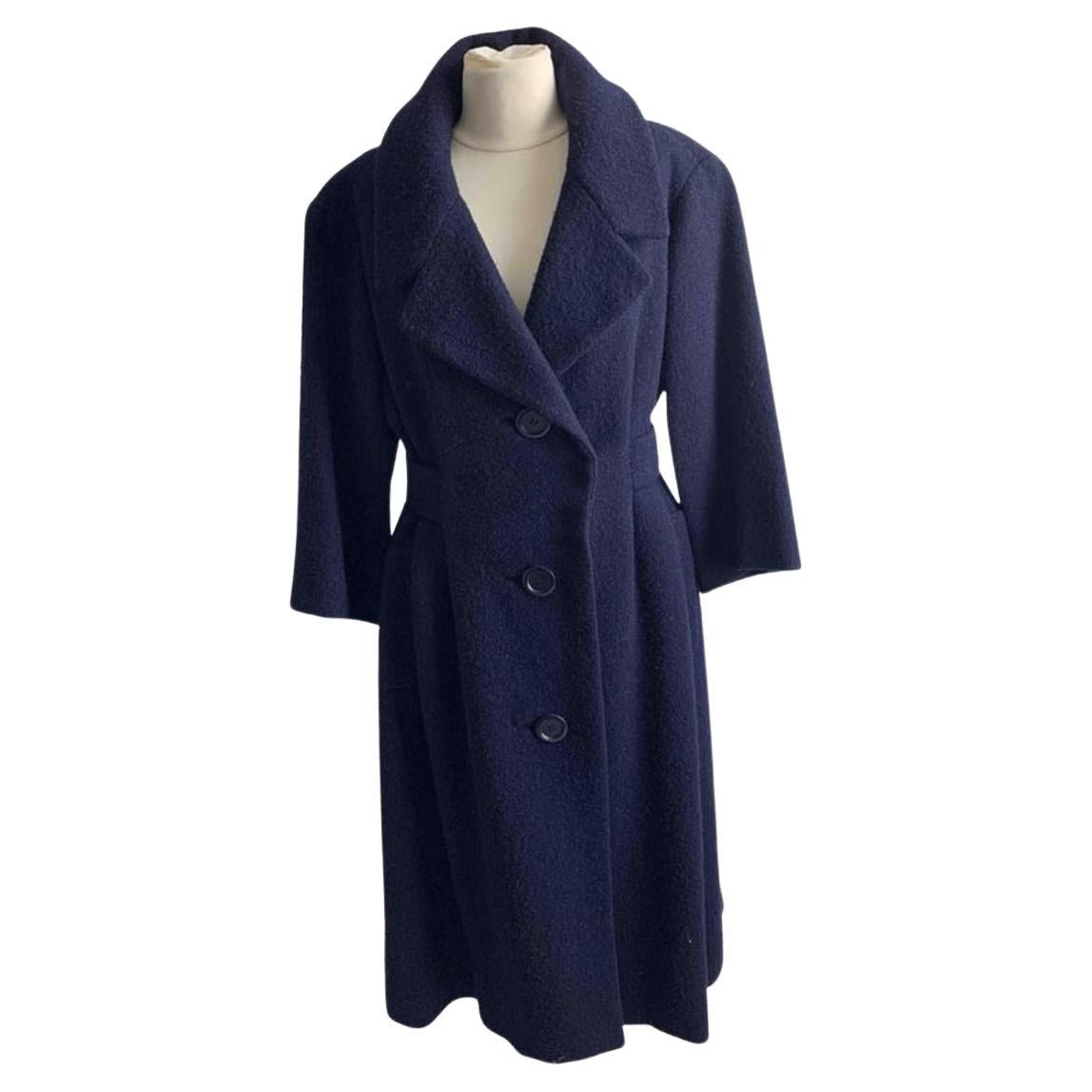 Vintage 50s Christian Dior coat For Sale