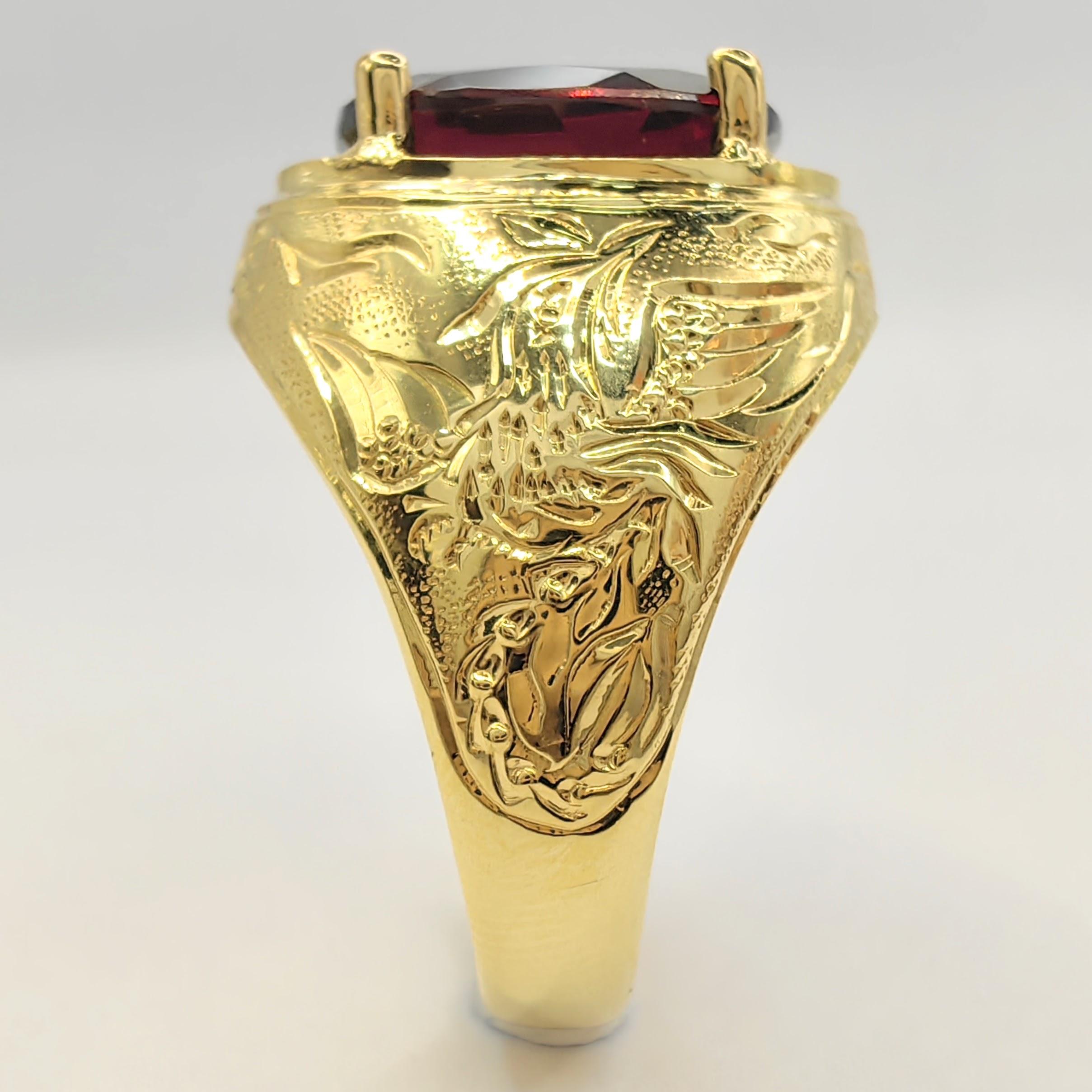dragon and phoenix ring
