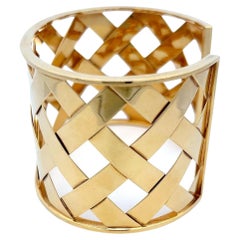 Goldmanschetten-Armbänder