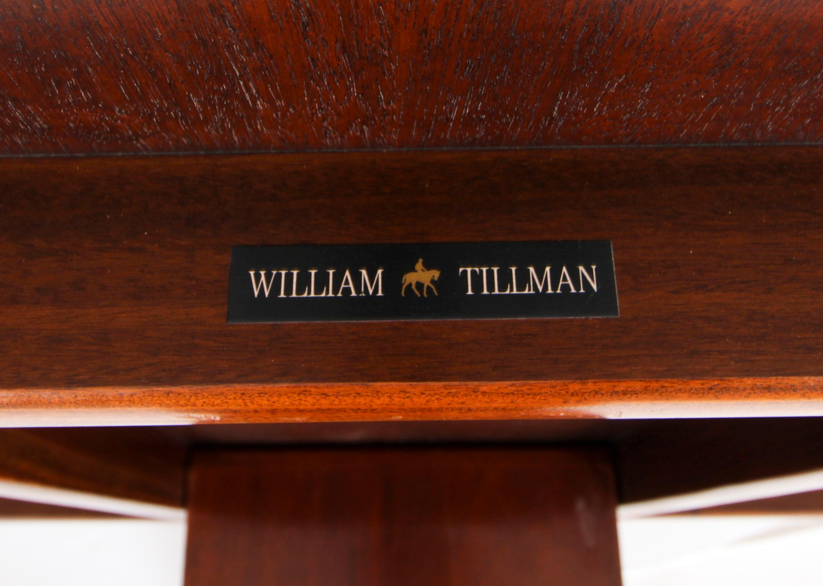 Table ronde et 6 chaises par William Tillman 20ème siècle en vente 3